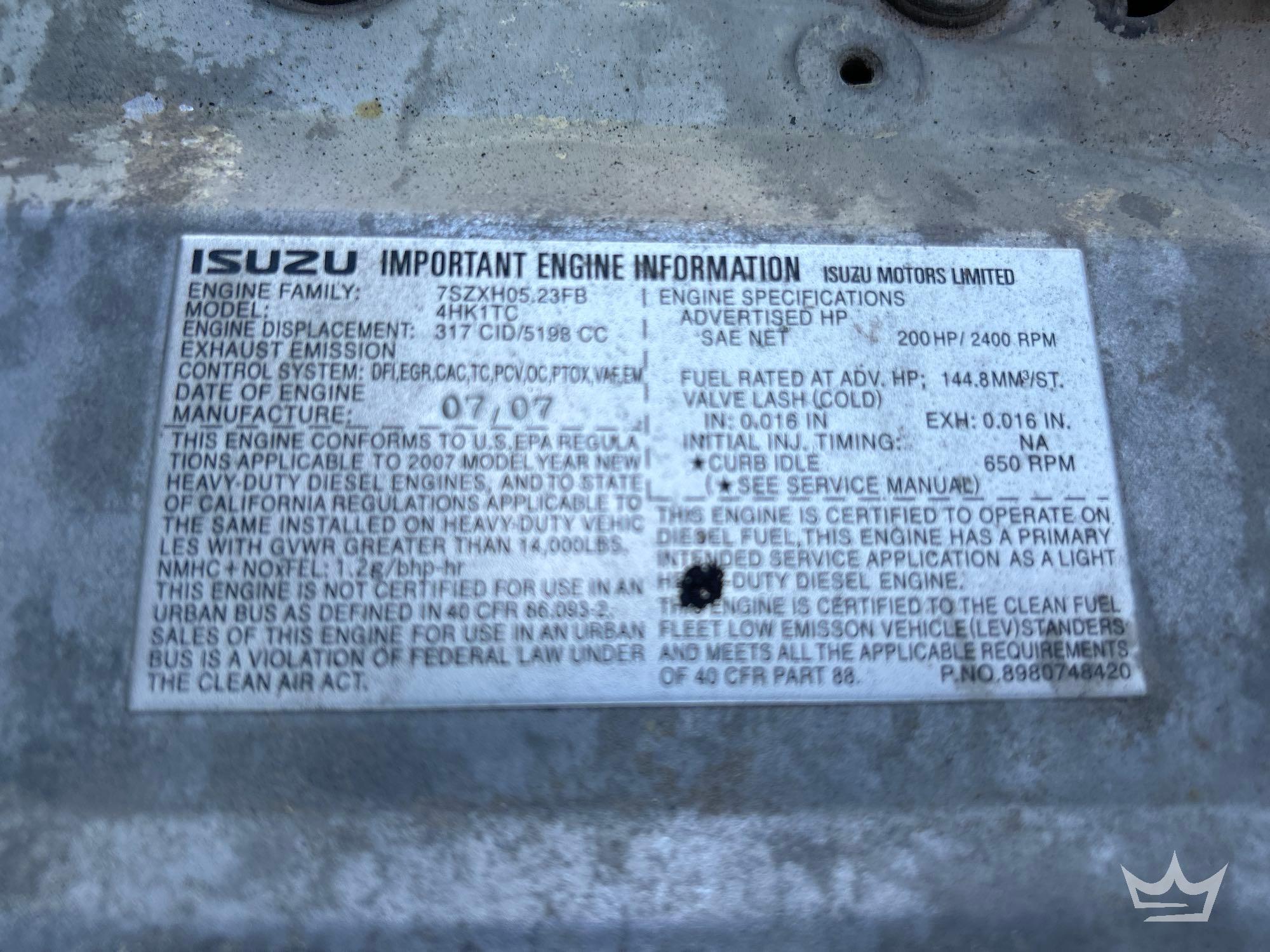 2008 Isuzu NRR