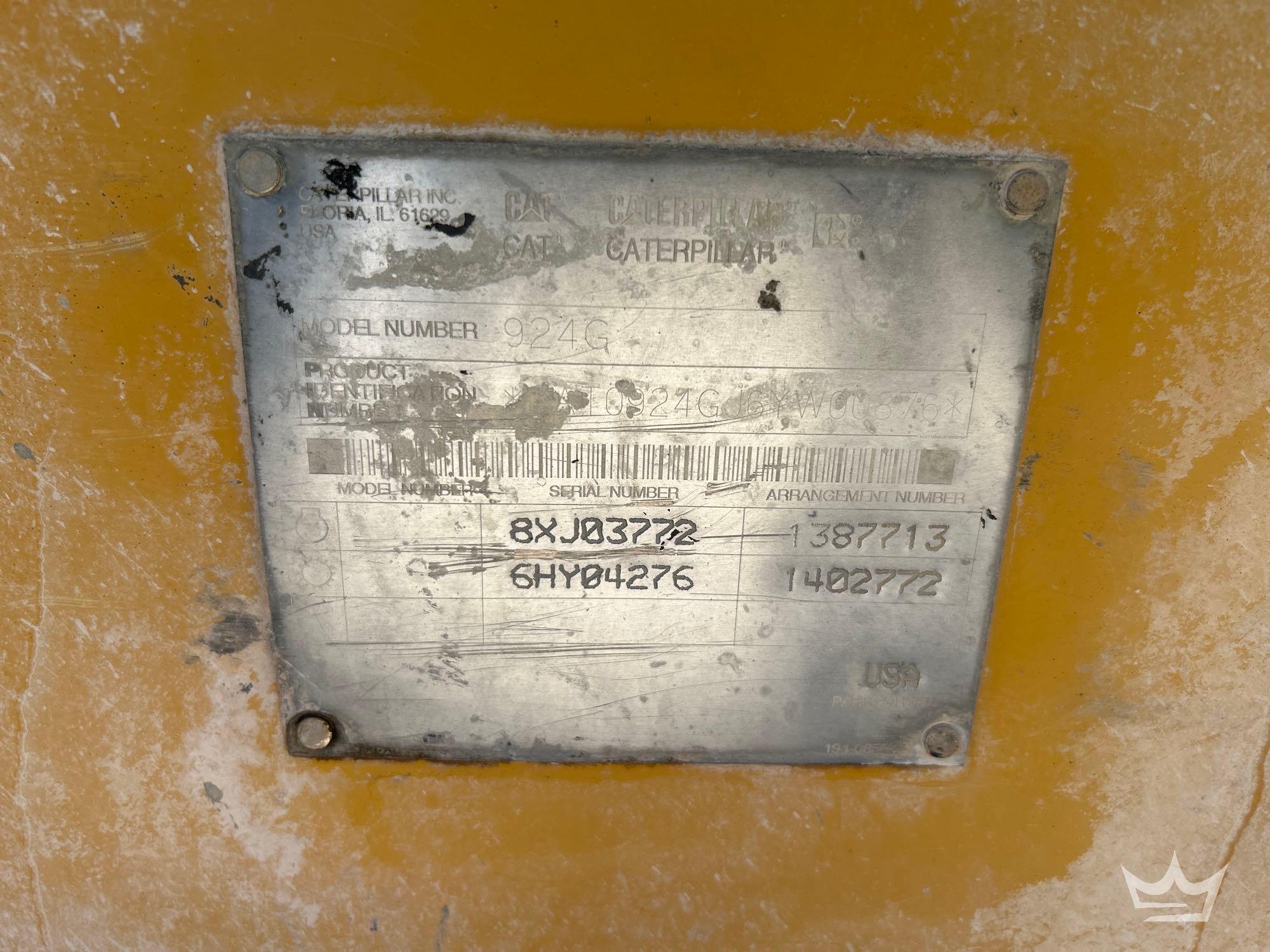 2002 Caterpillar 924G