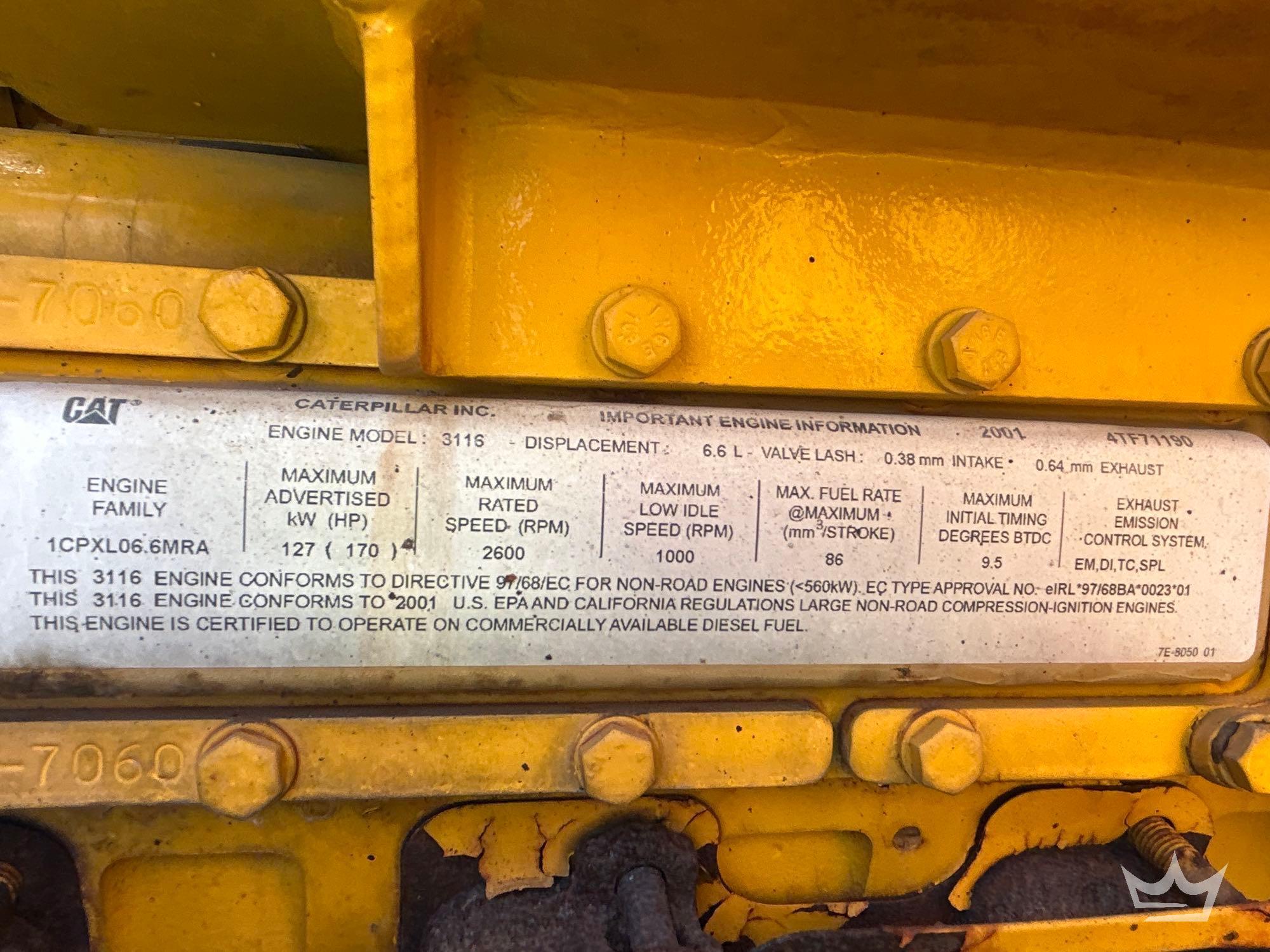 2002 Caterpillar 120H