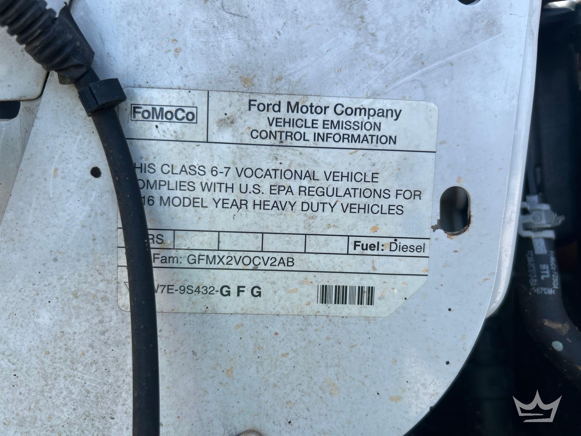 2016 Ford F750