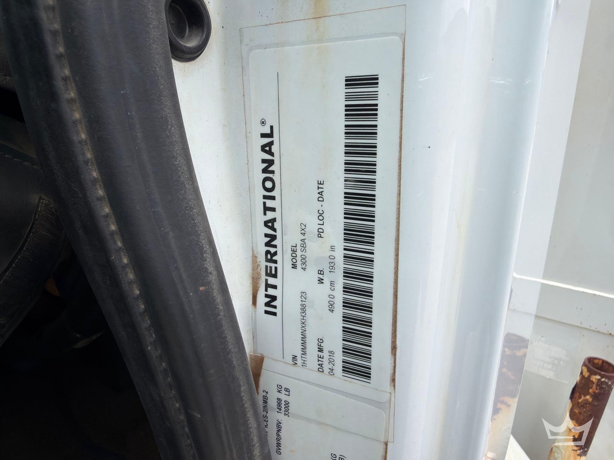 2019 International 4300