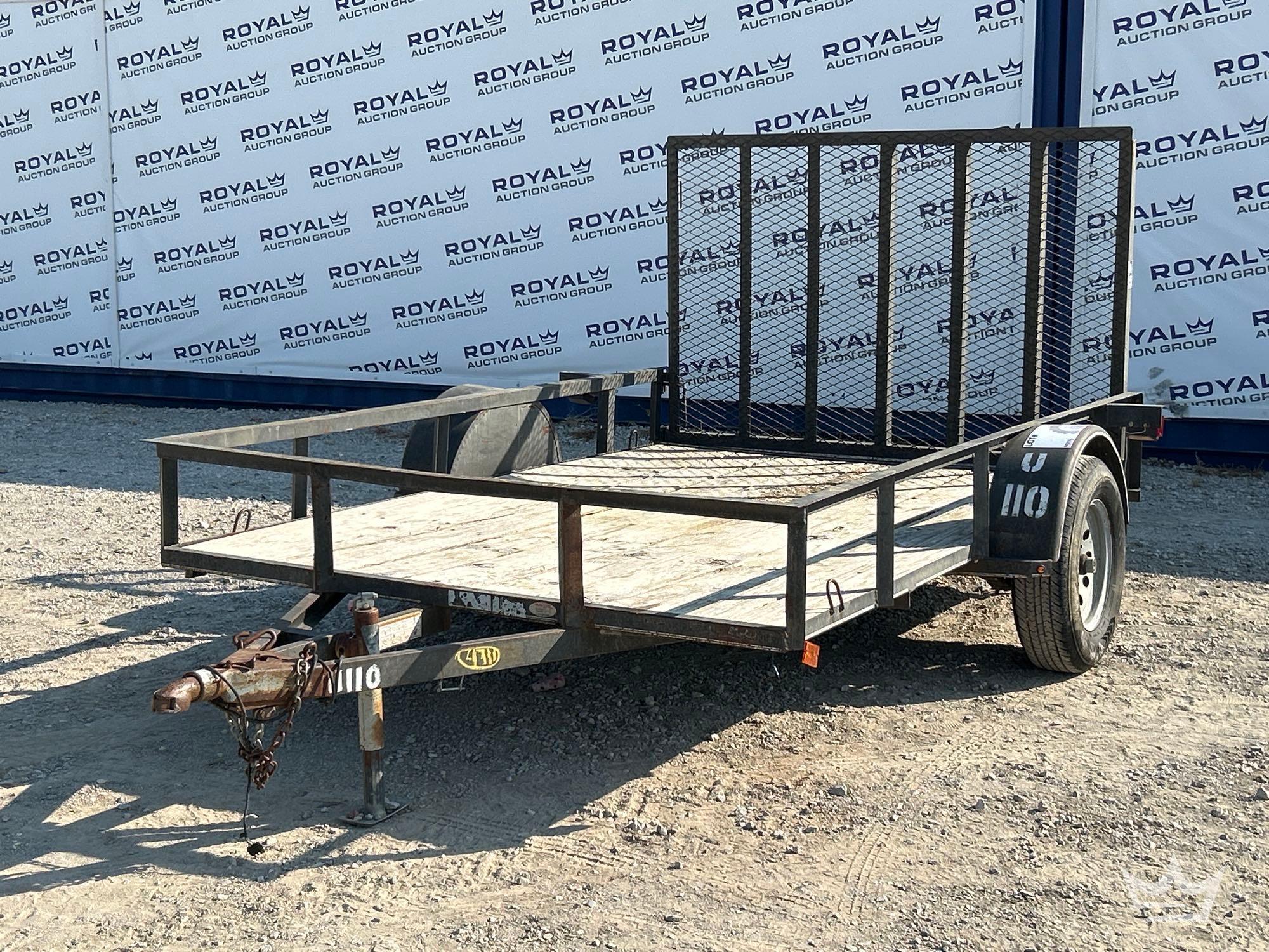 2017 Maxey 10ft. S/A Utility Trailer