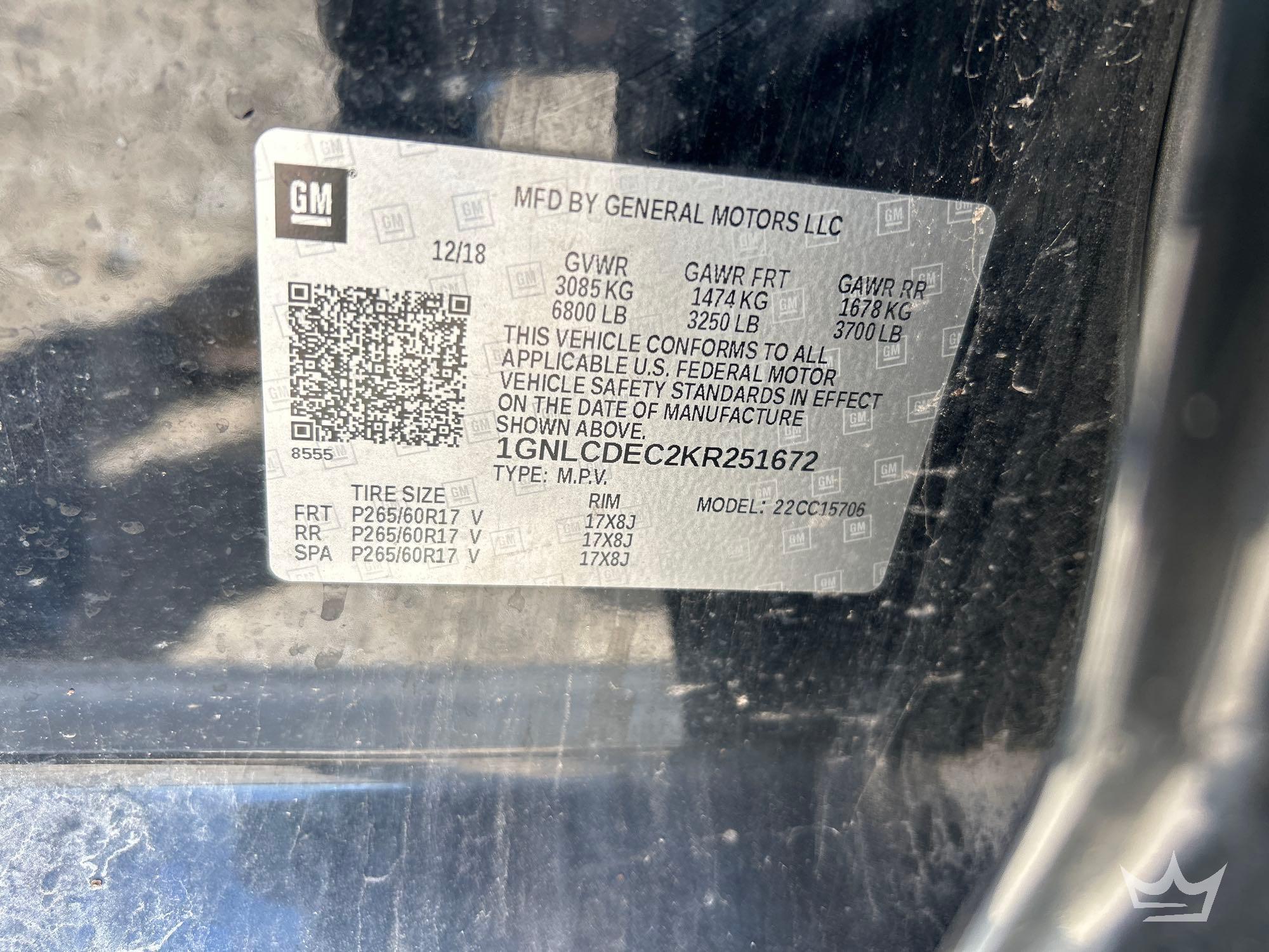 2019 Chevrolet Tahoe