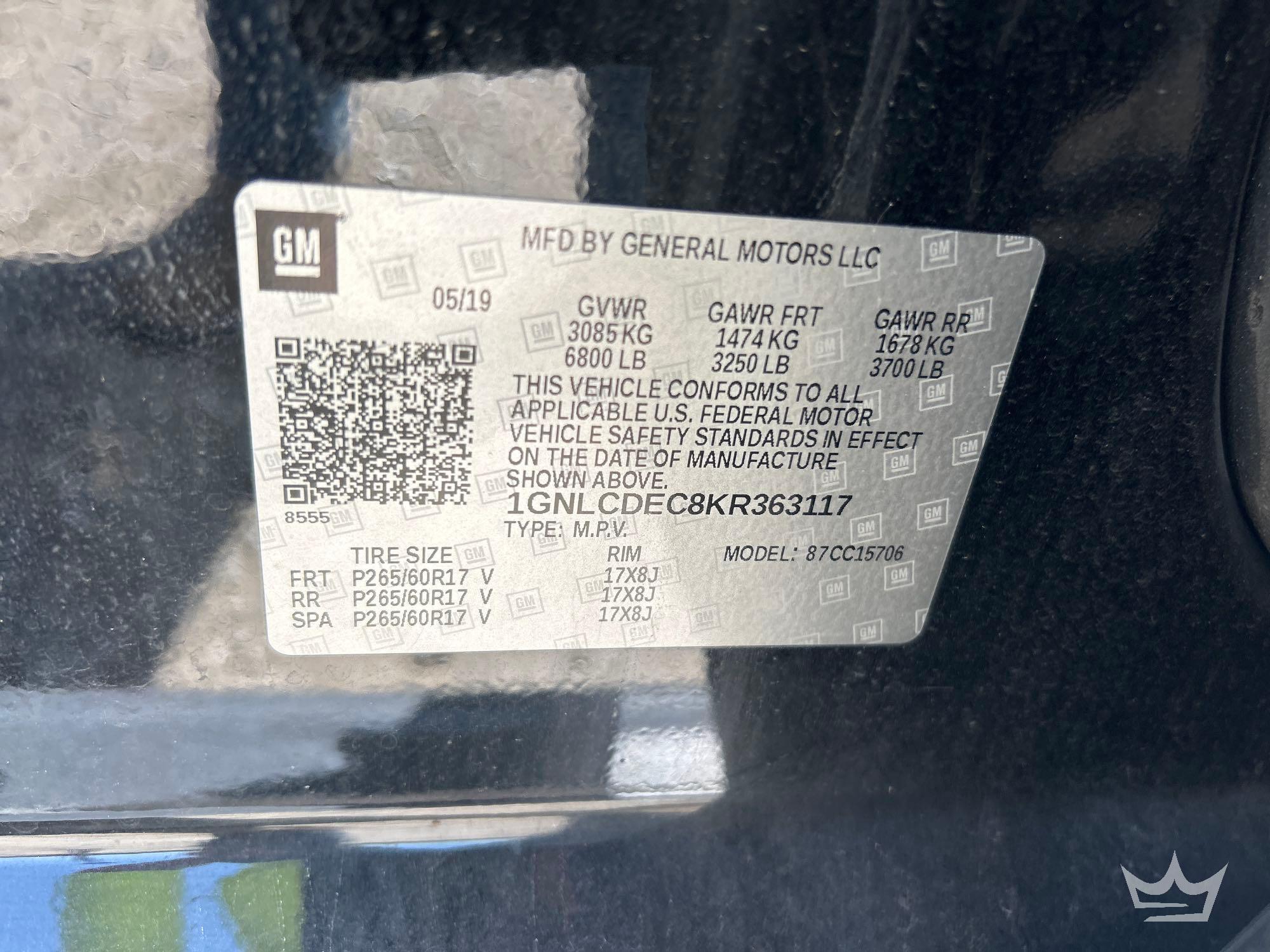 2019 Chevrolet Tahoe
