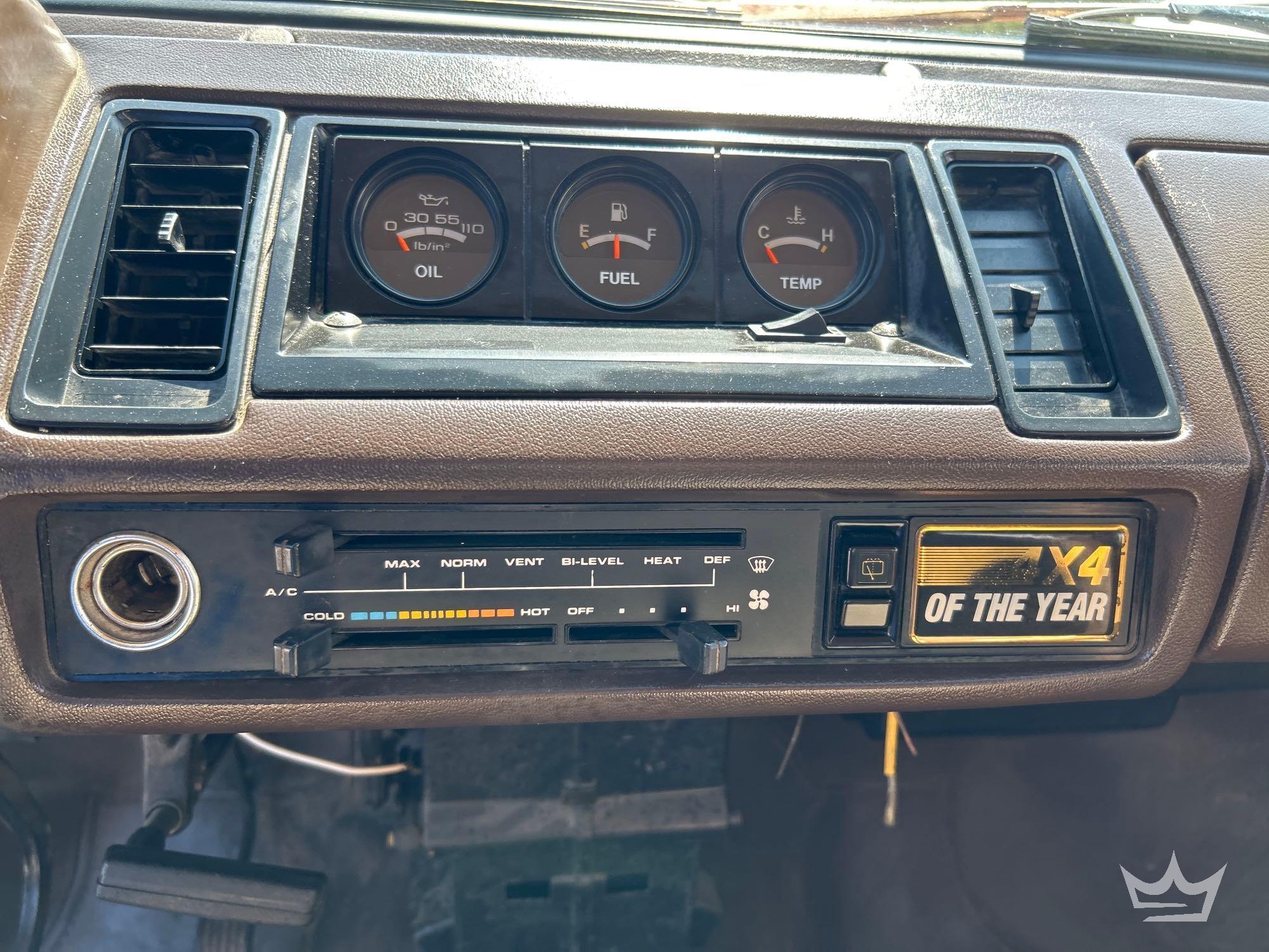 1986 Isuzu Trooper