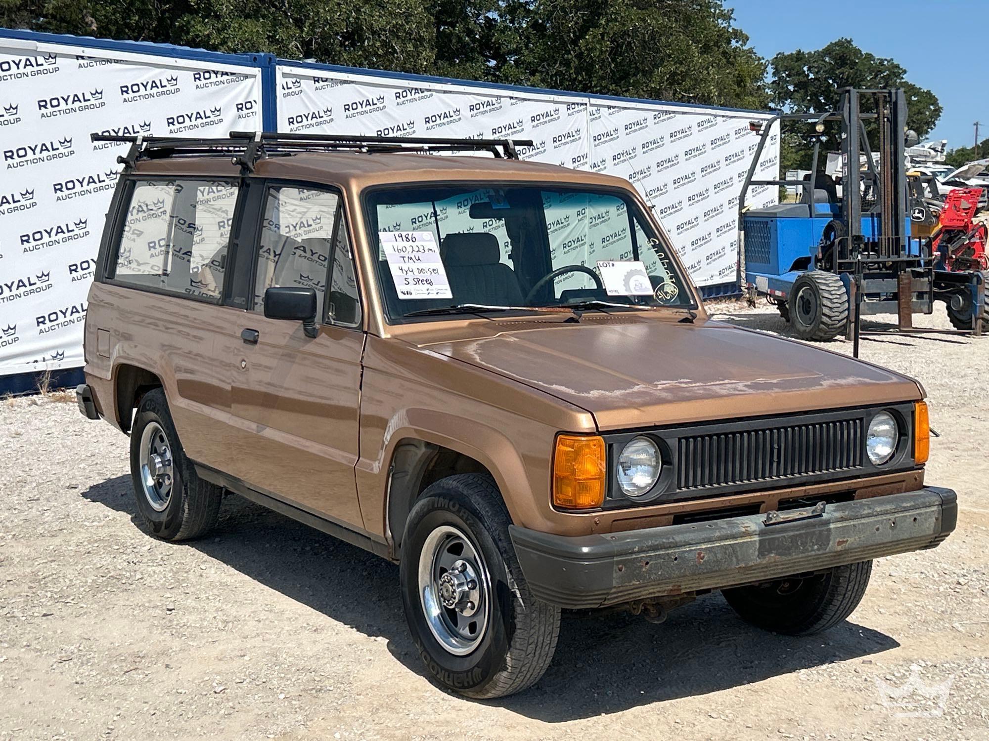 1986 Isuzu Trooper