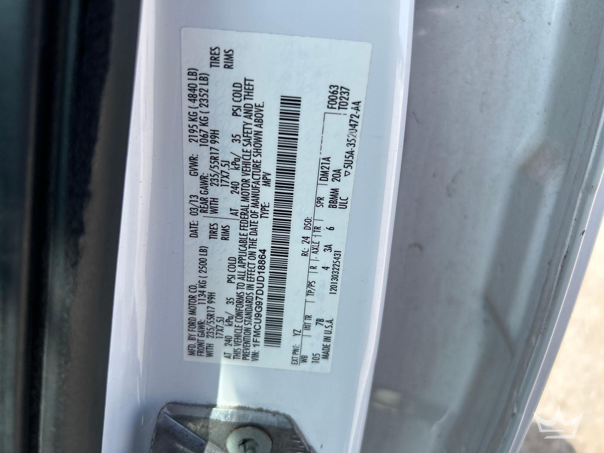 2013 Ford ESCAPE