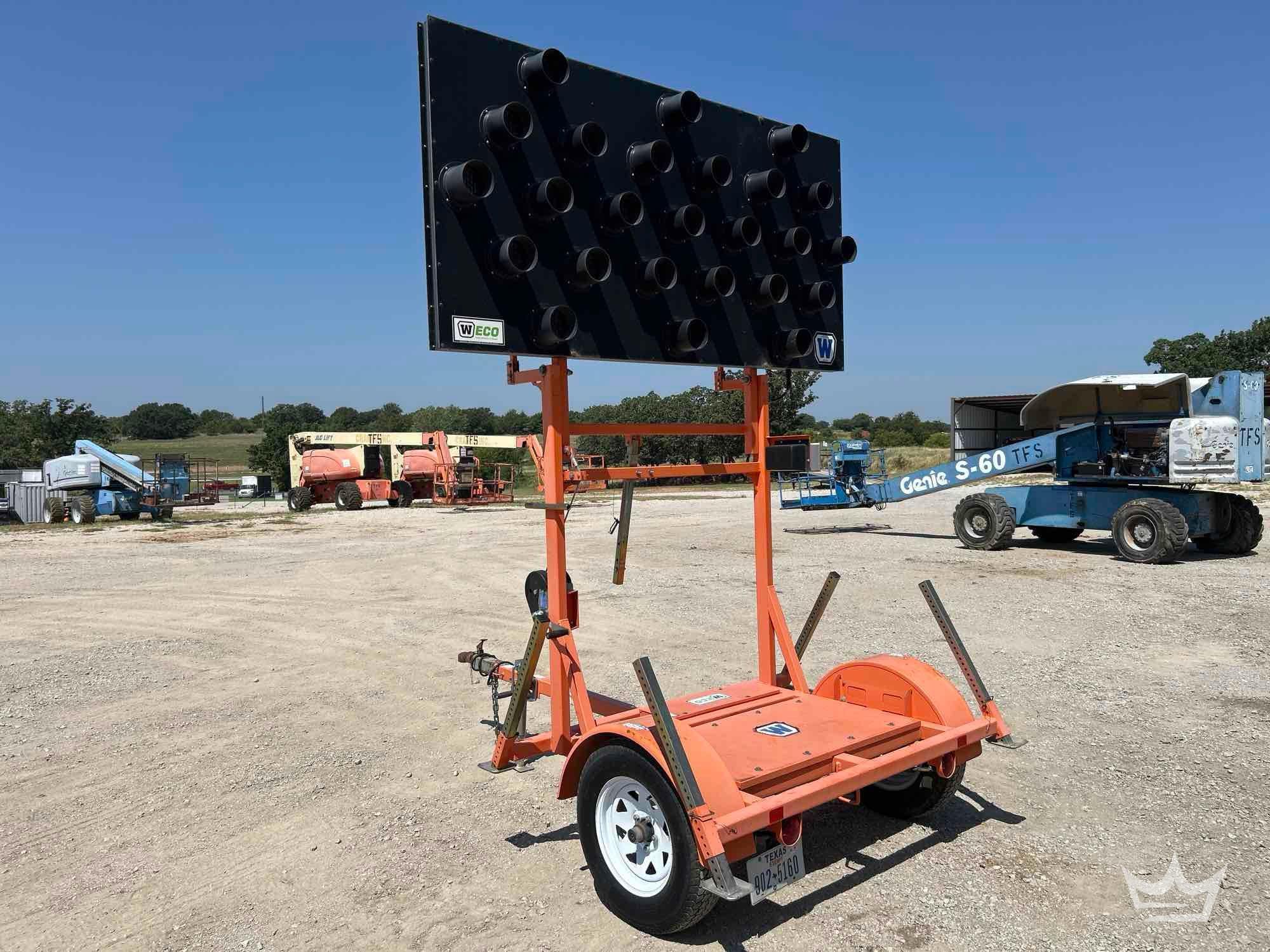 2016 Wanco WTSP S/A Towable Solar Arrow Board
