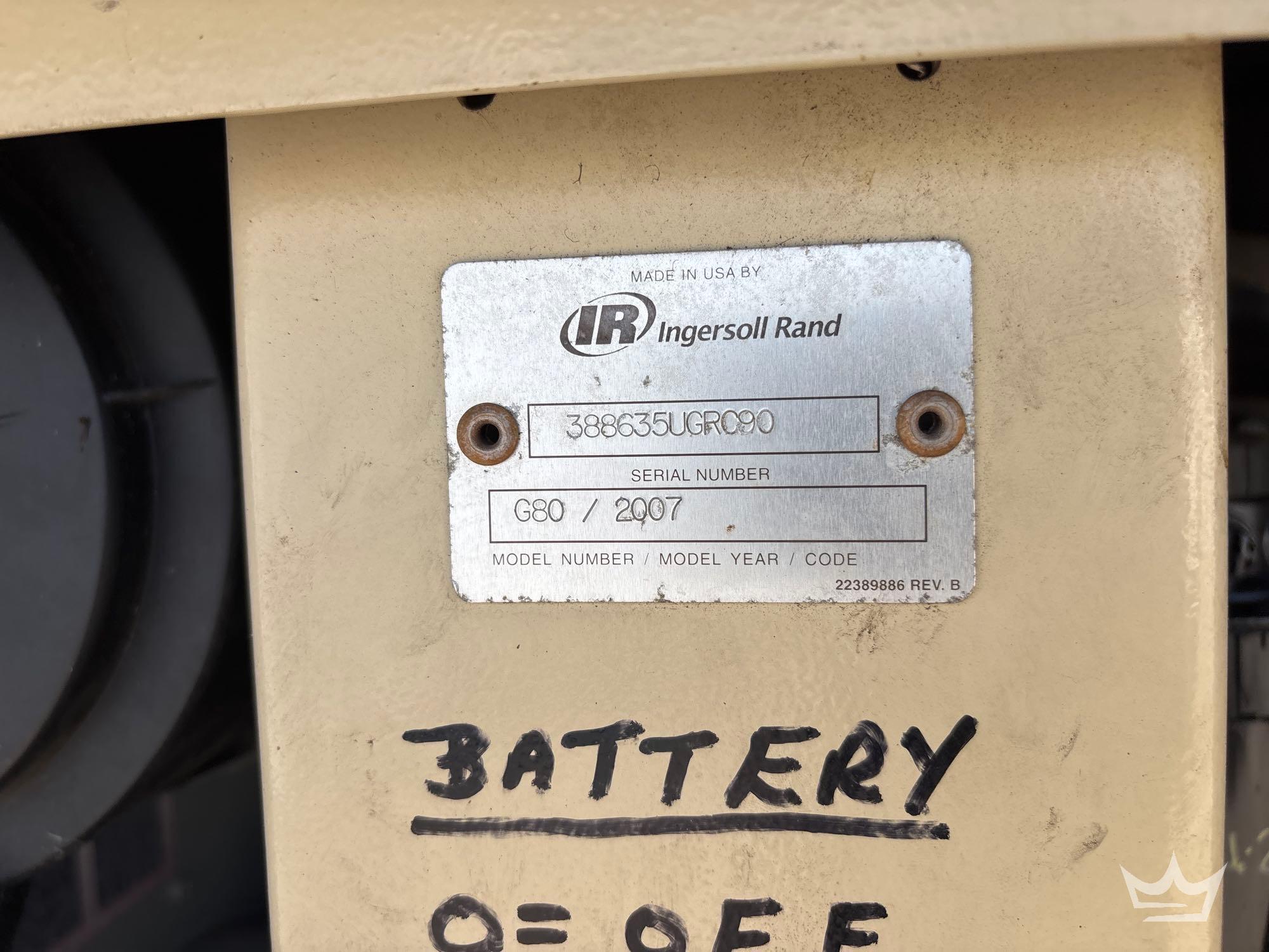 2007 Ingersoll Rand G80