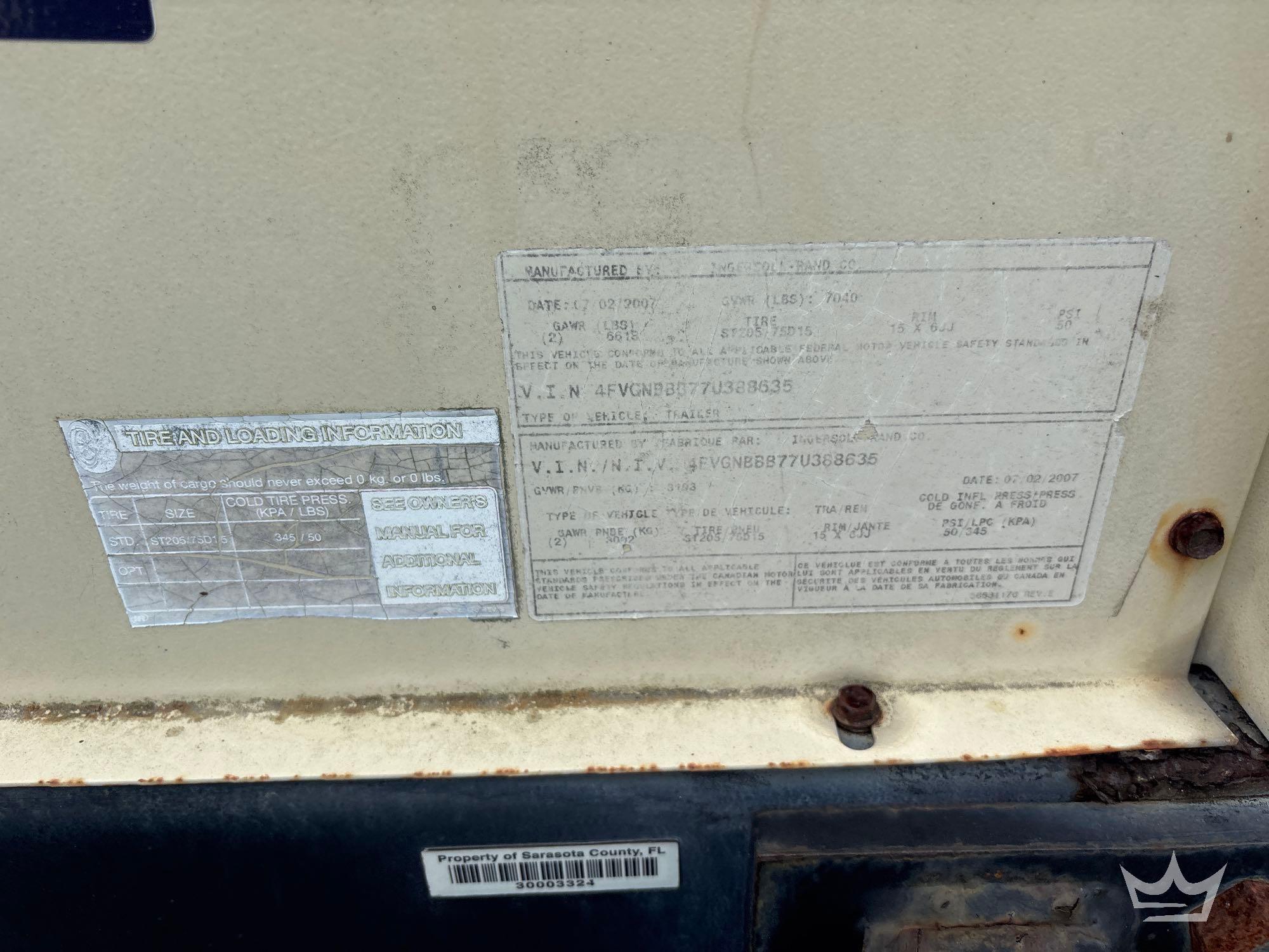 2007 Ingersoll Rand G80