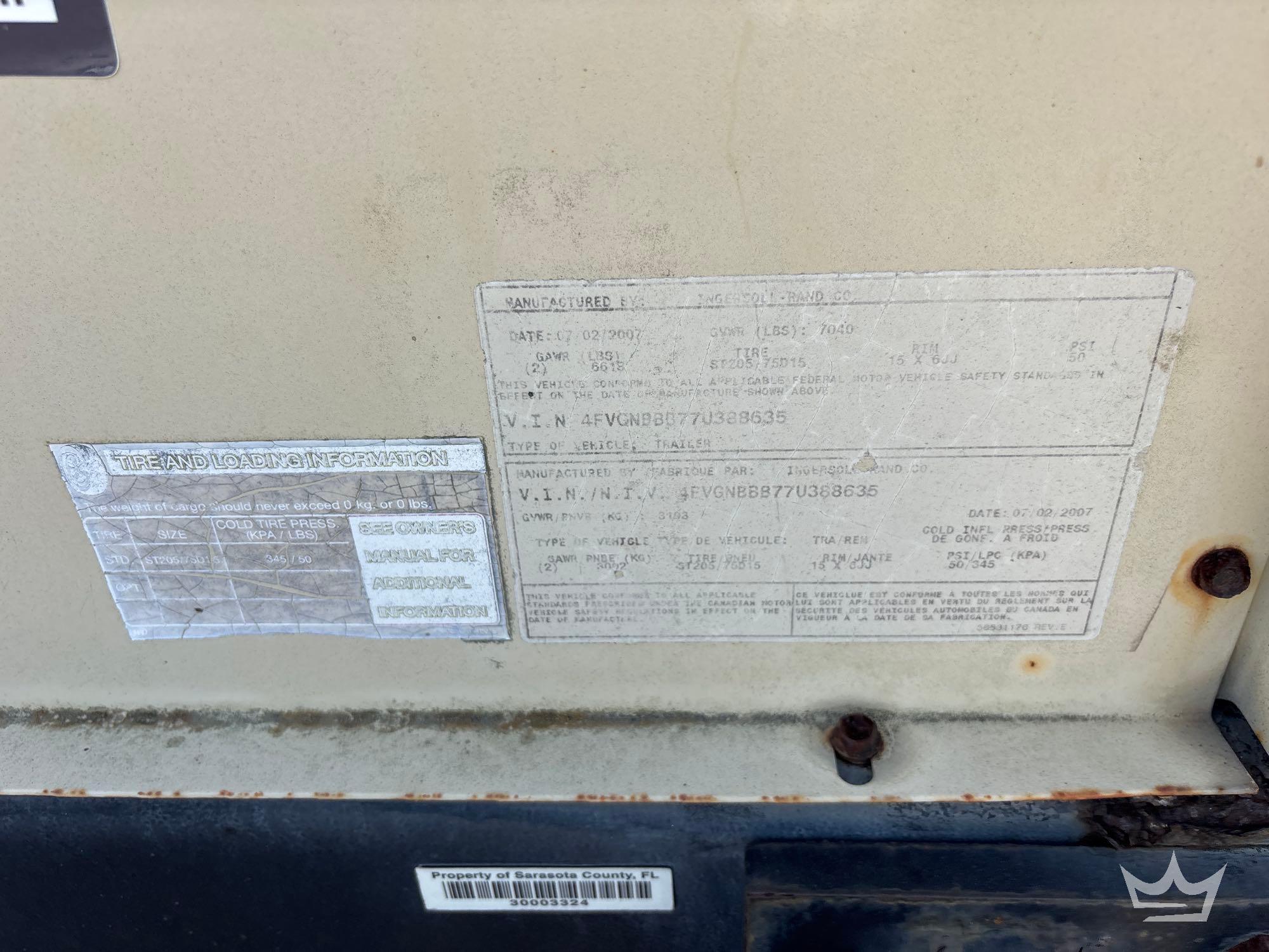 2007 Ingersoll Rand G80