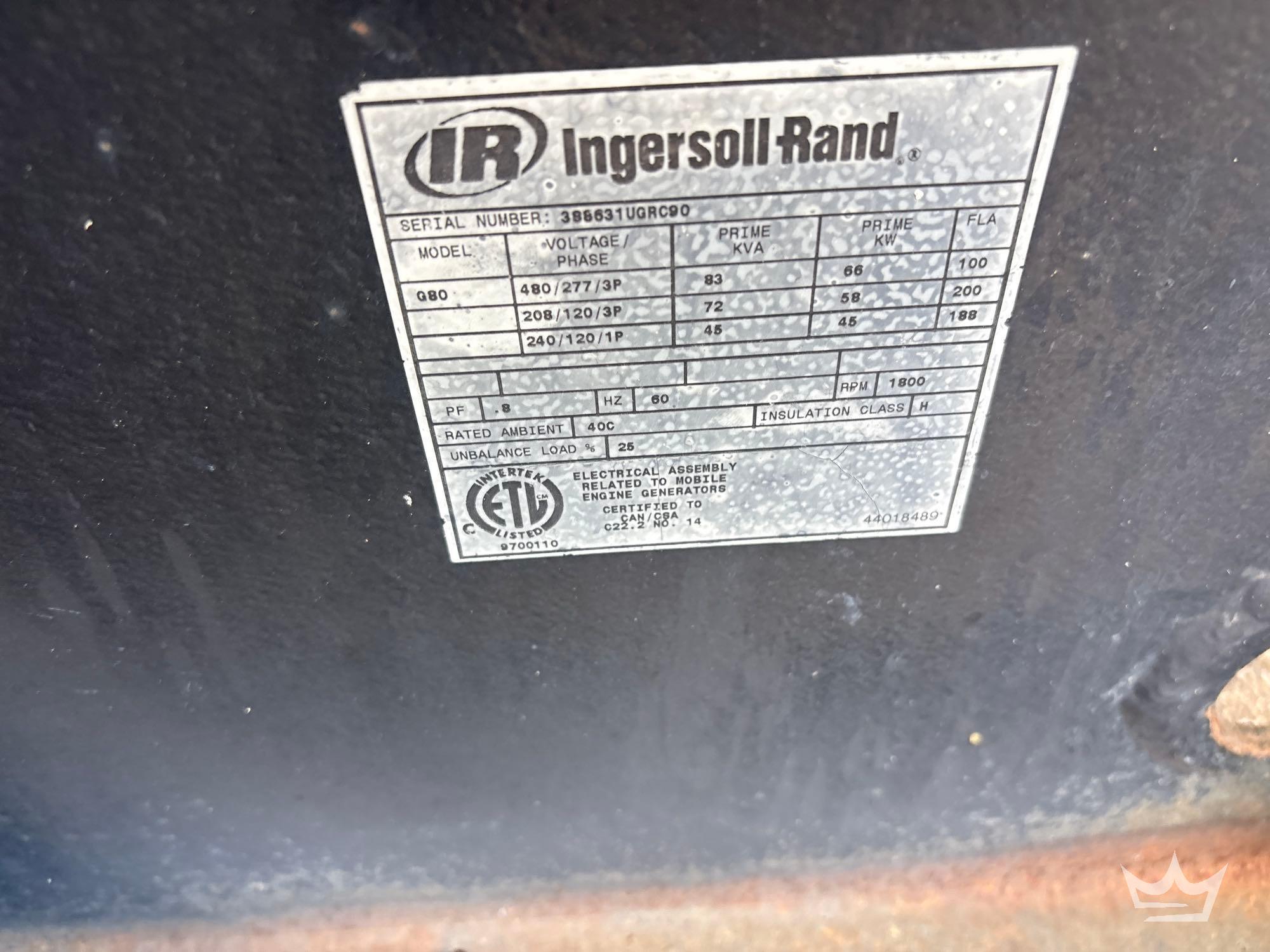 2007 Ingersoll Rand G80