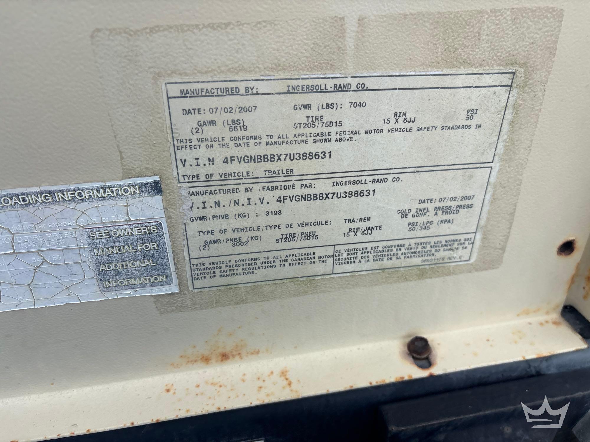2007 Ingersoll Rand G80