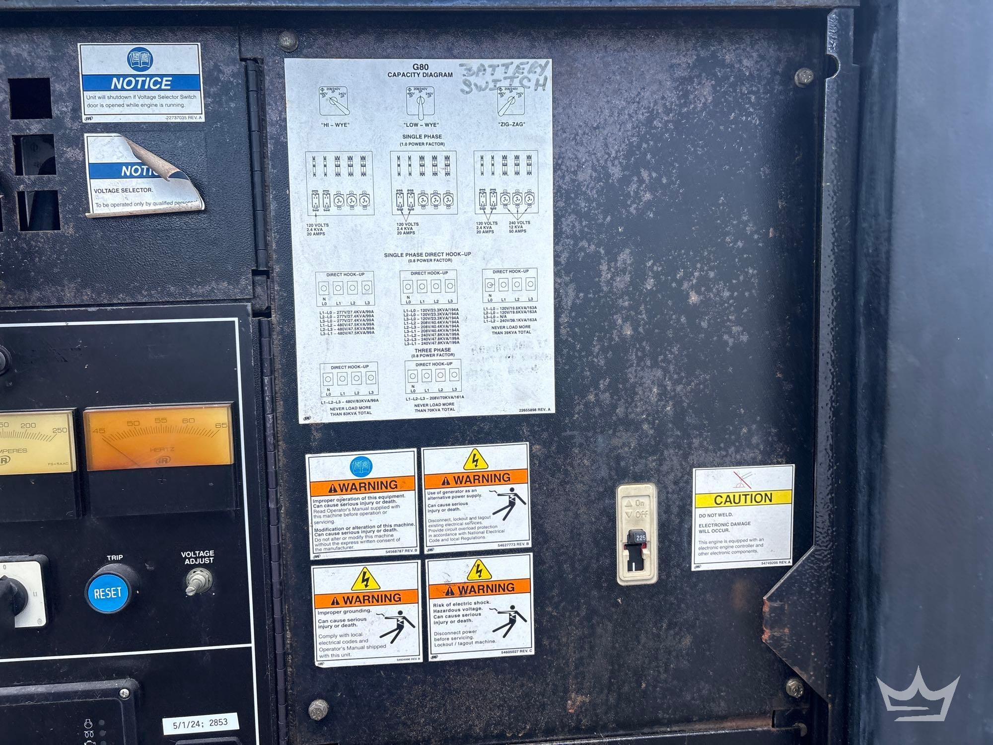 2007 Ingersoll Rand G80