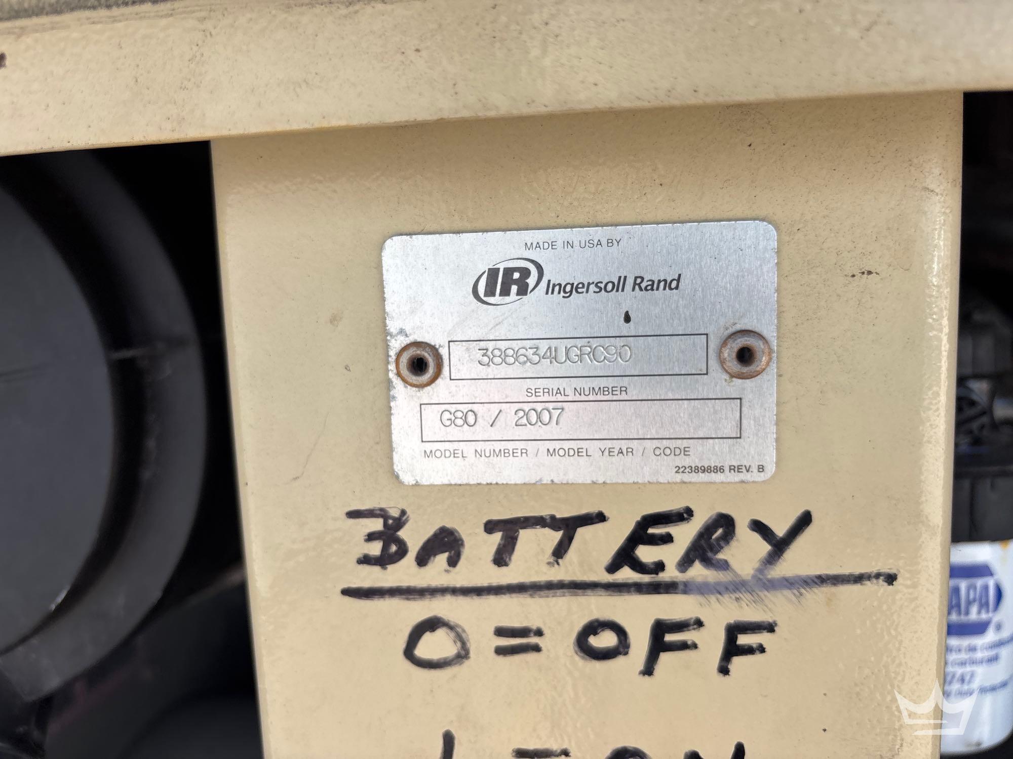 2007 Ingersoll Rand G80