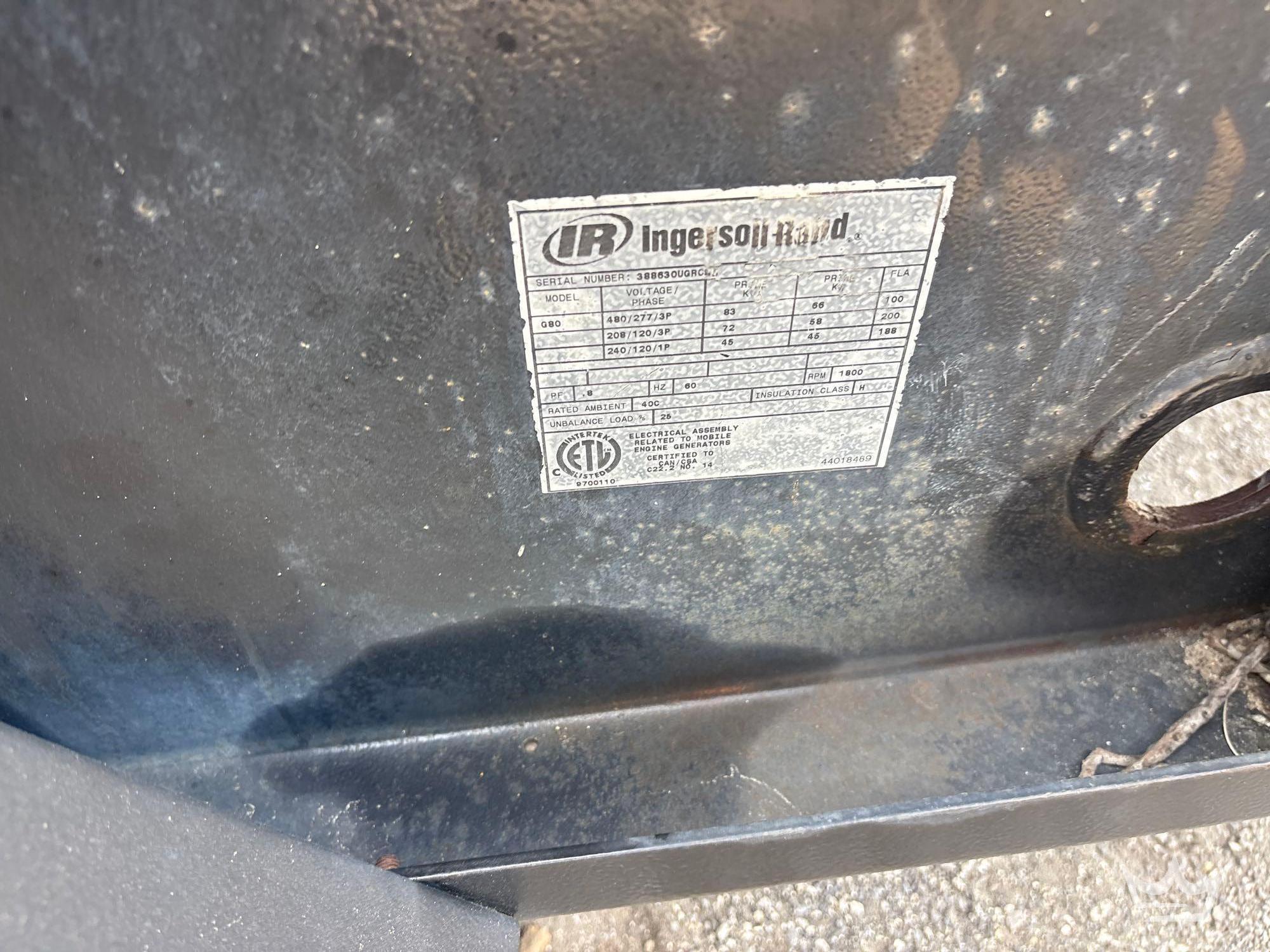 2007 Ingersoll Rand G80