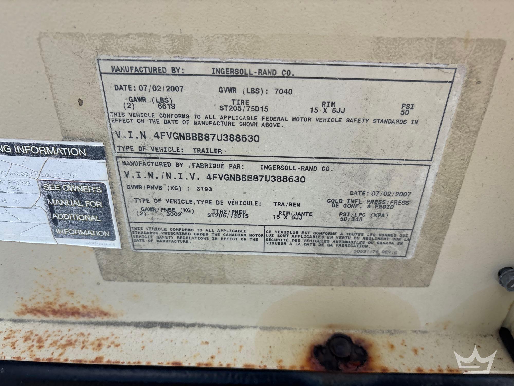 2007 Ingersoll Rand G80