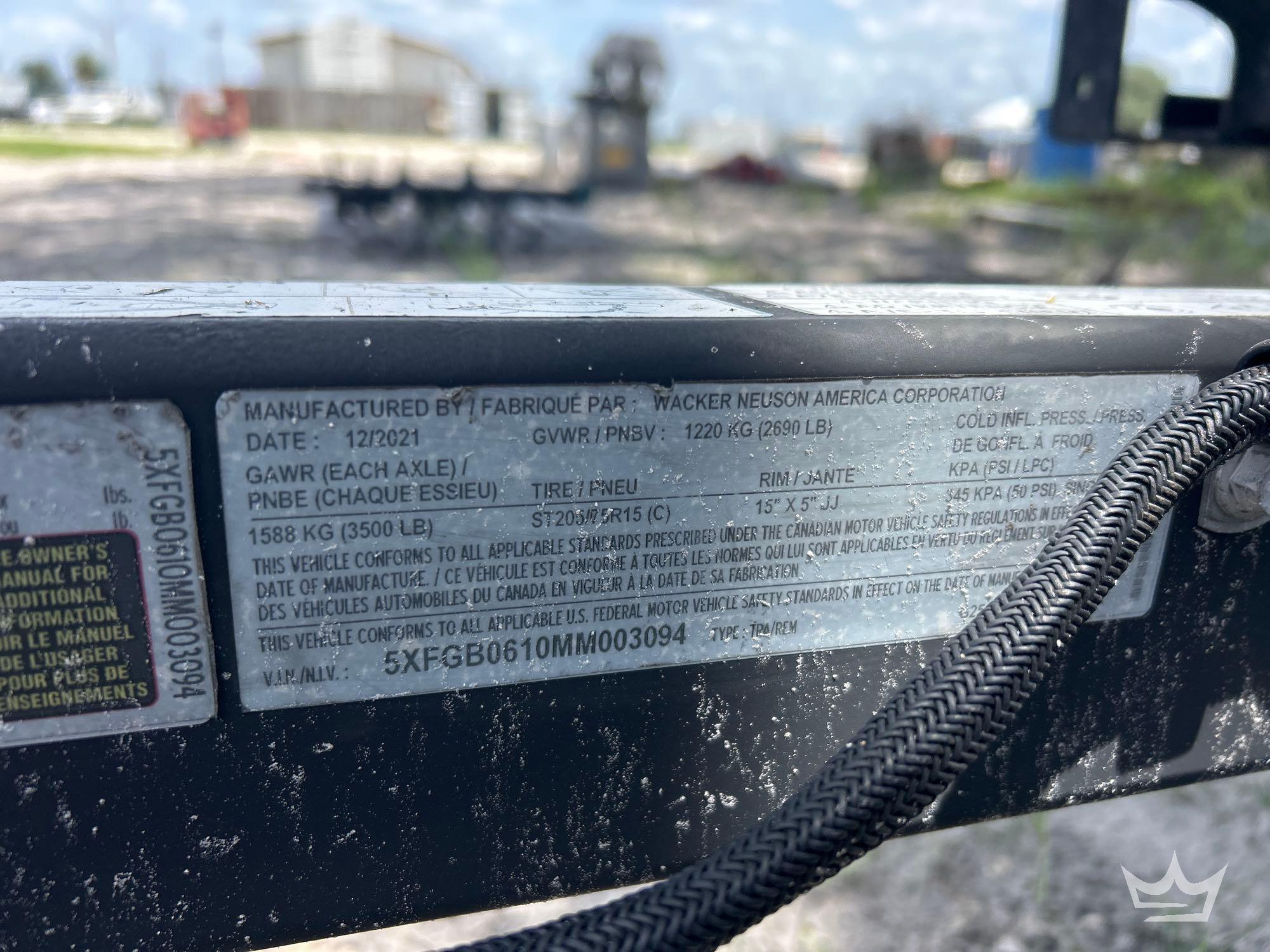 2022 Wacker Neuson G25
