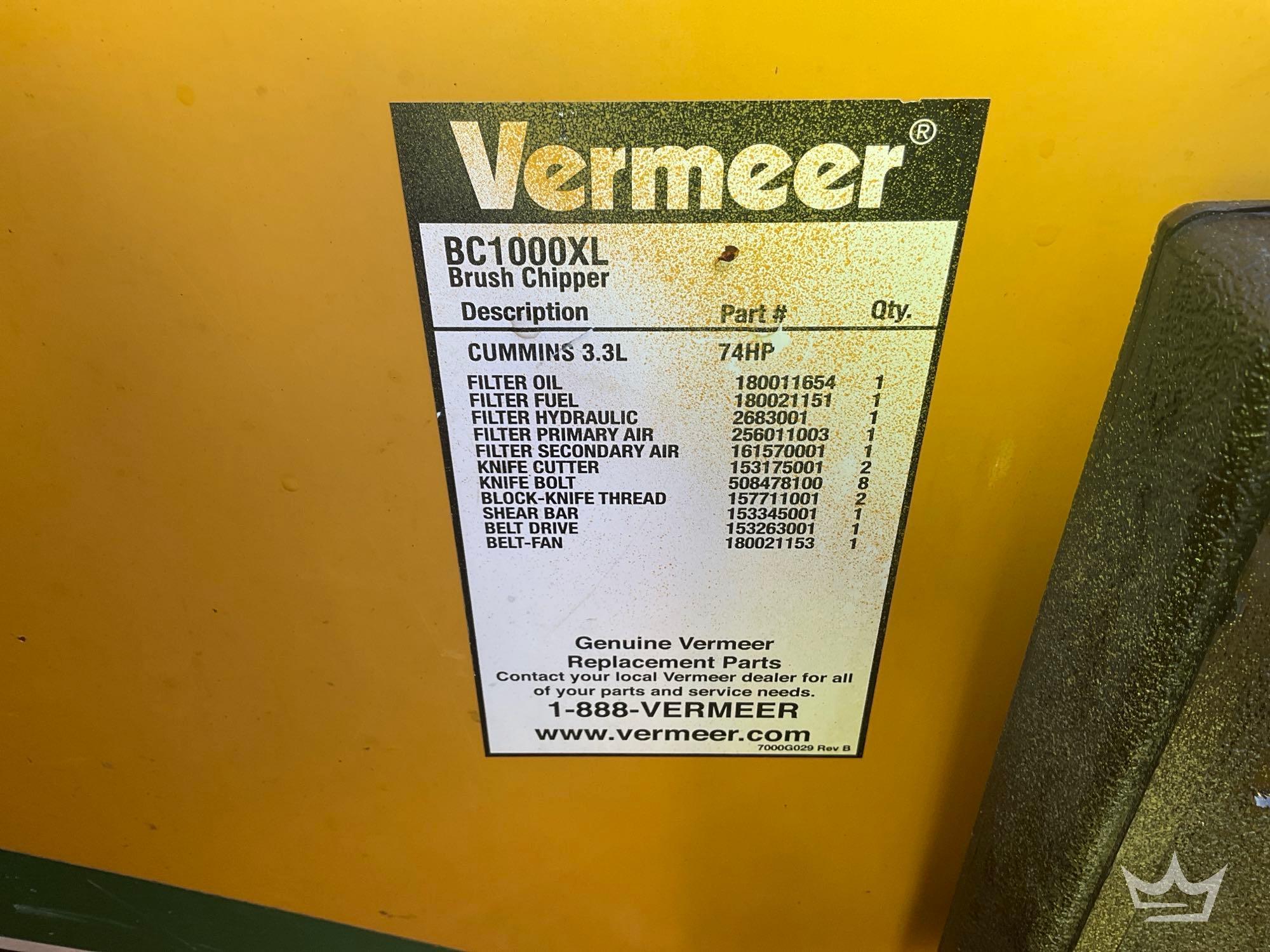 2013 Vermeer BC1000XL