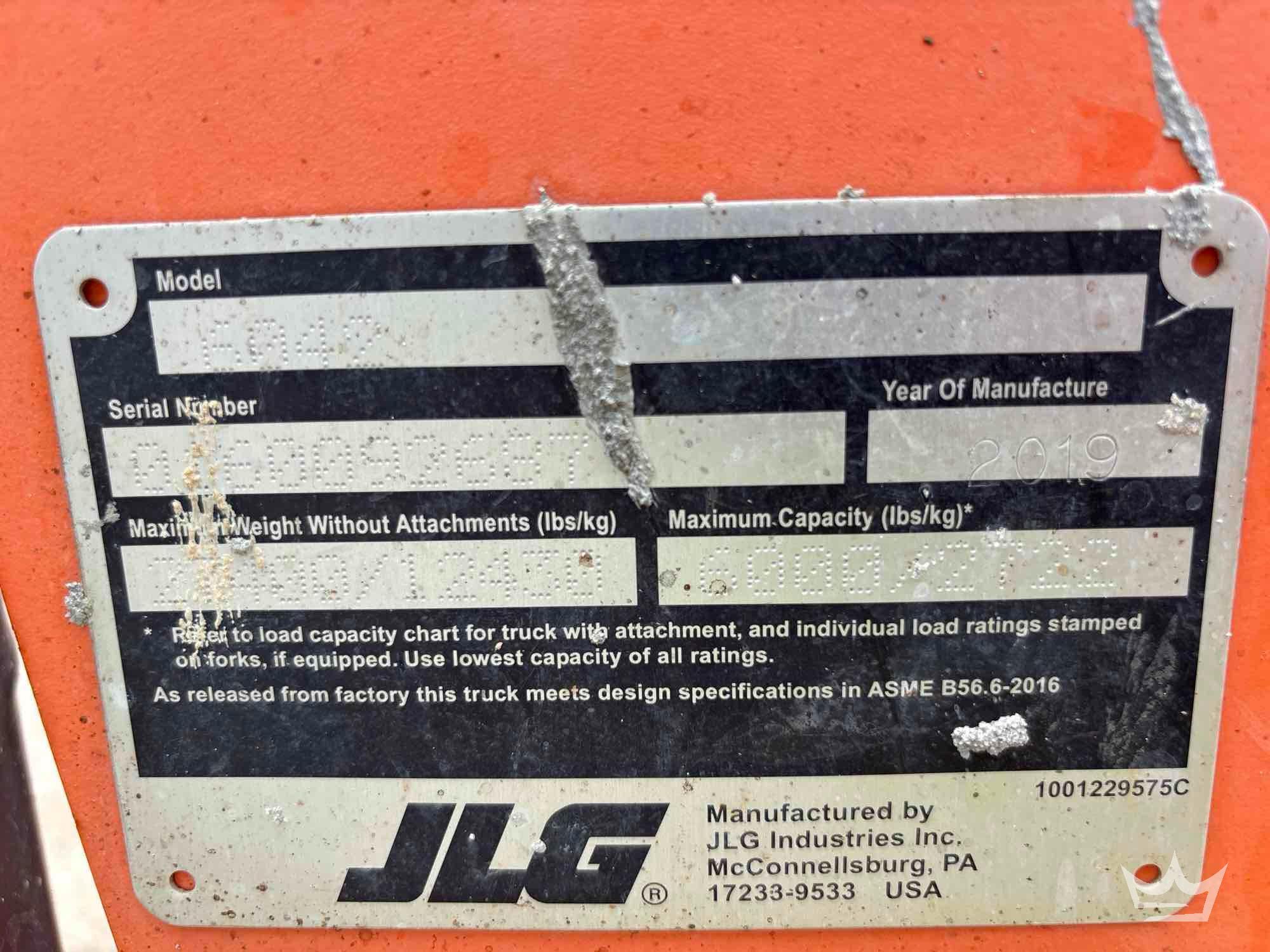 2019 JLG 6042