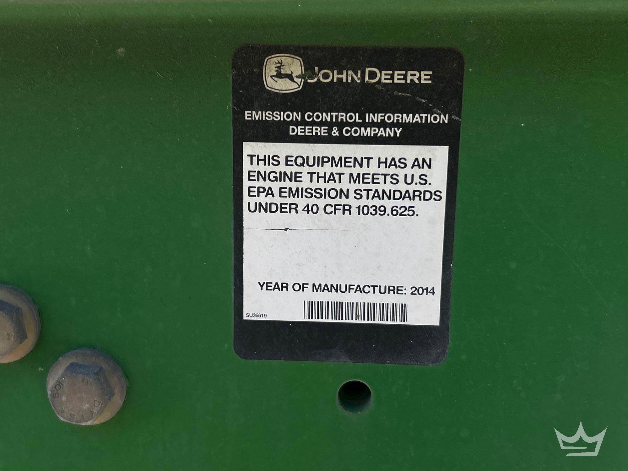 2014 John Deere 6125M