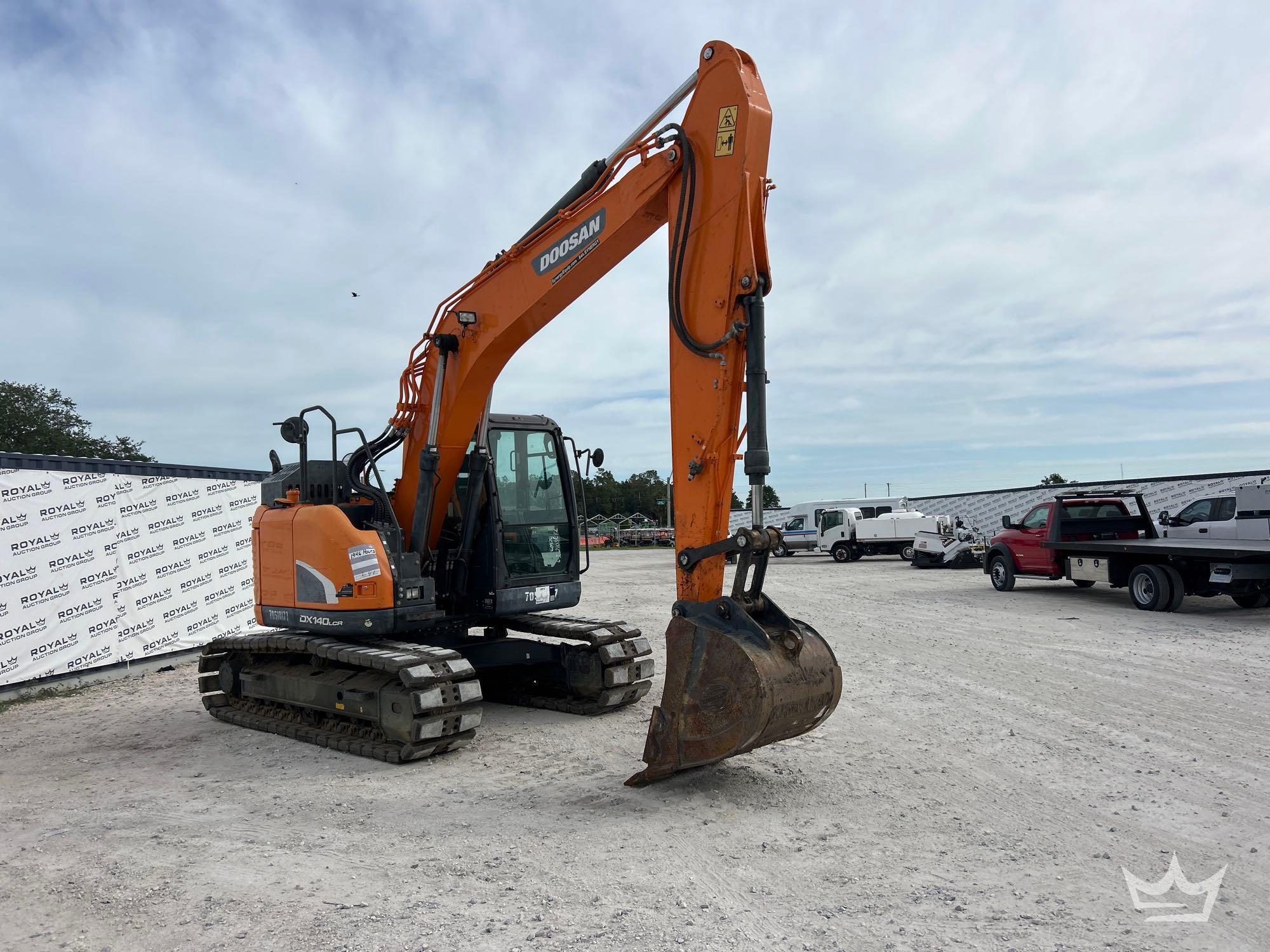 Photo of a 2022 Doosan DX140LCR