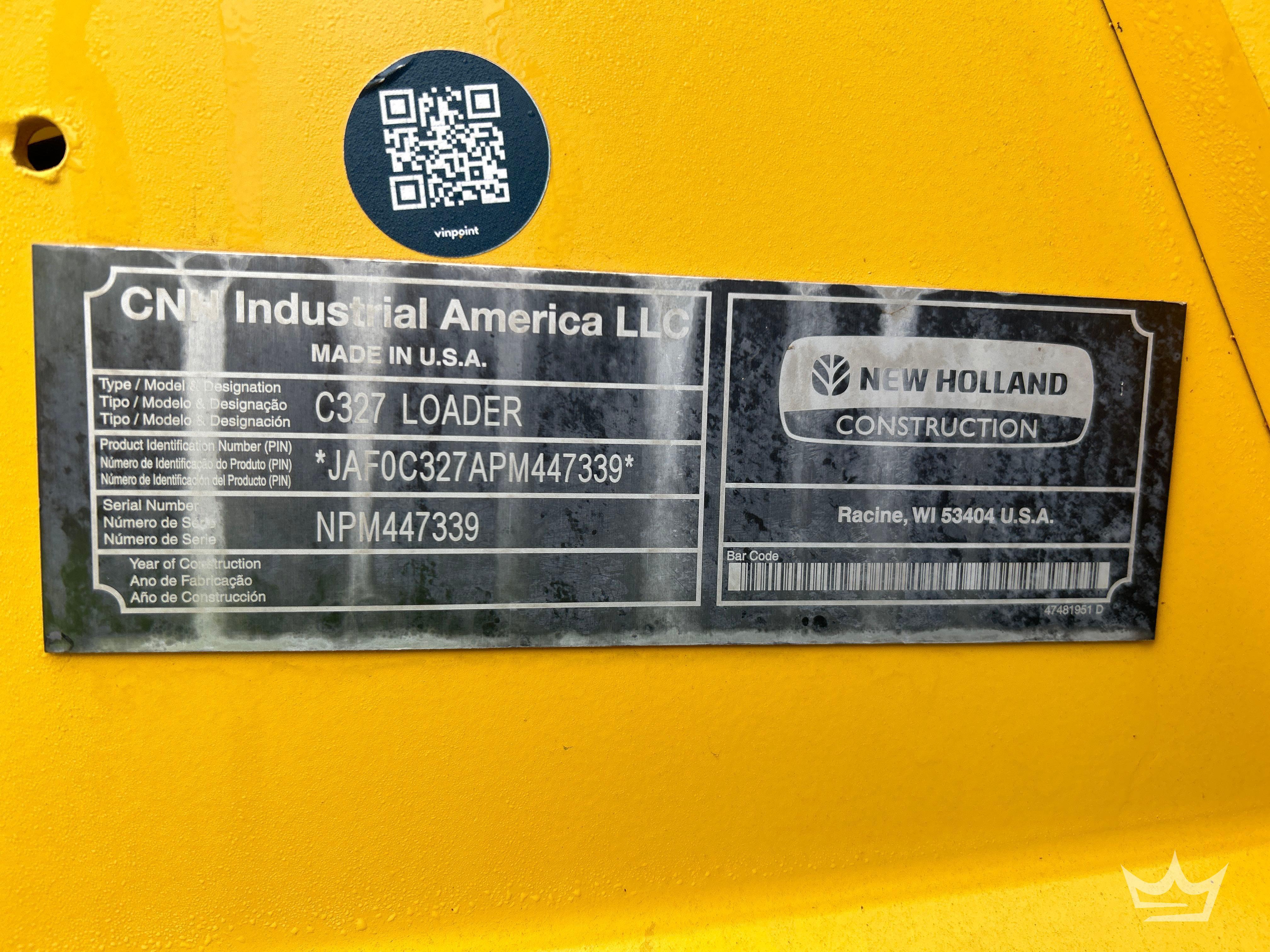 2023 New Holland C327
