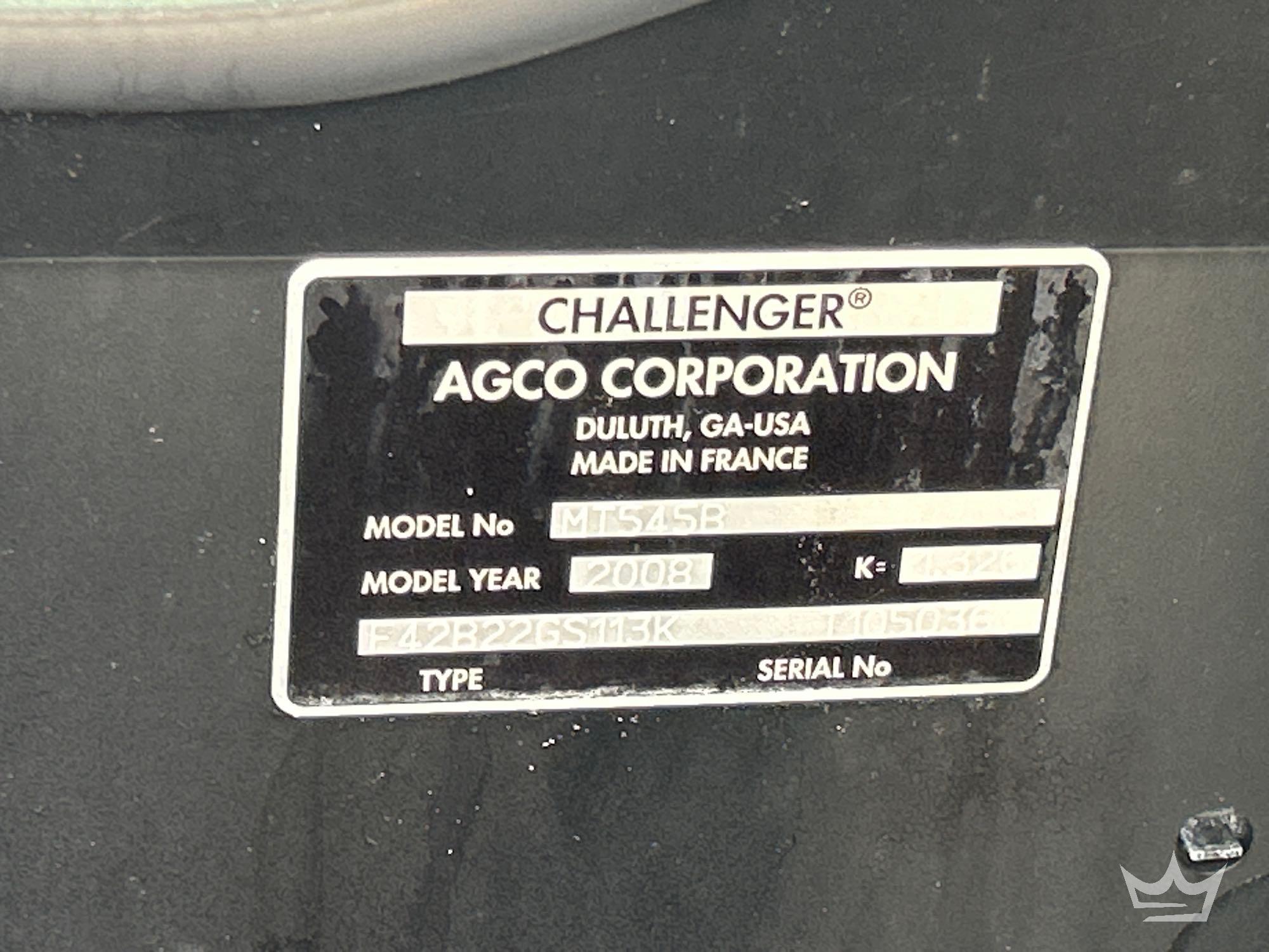 2008 Challenger MT545B