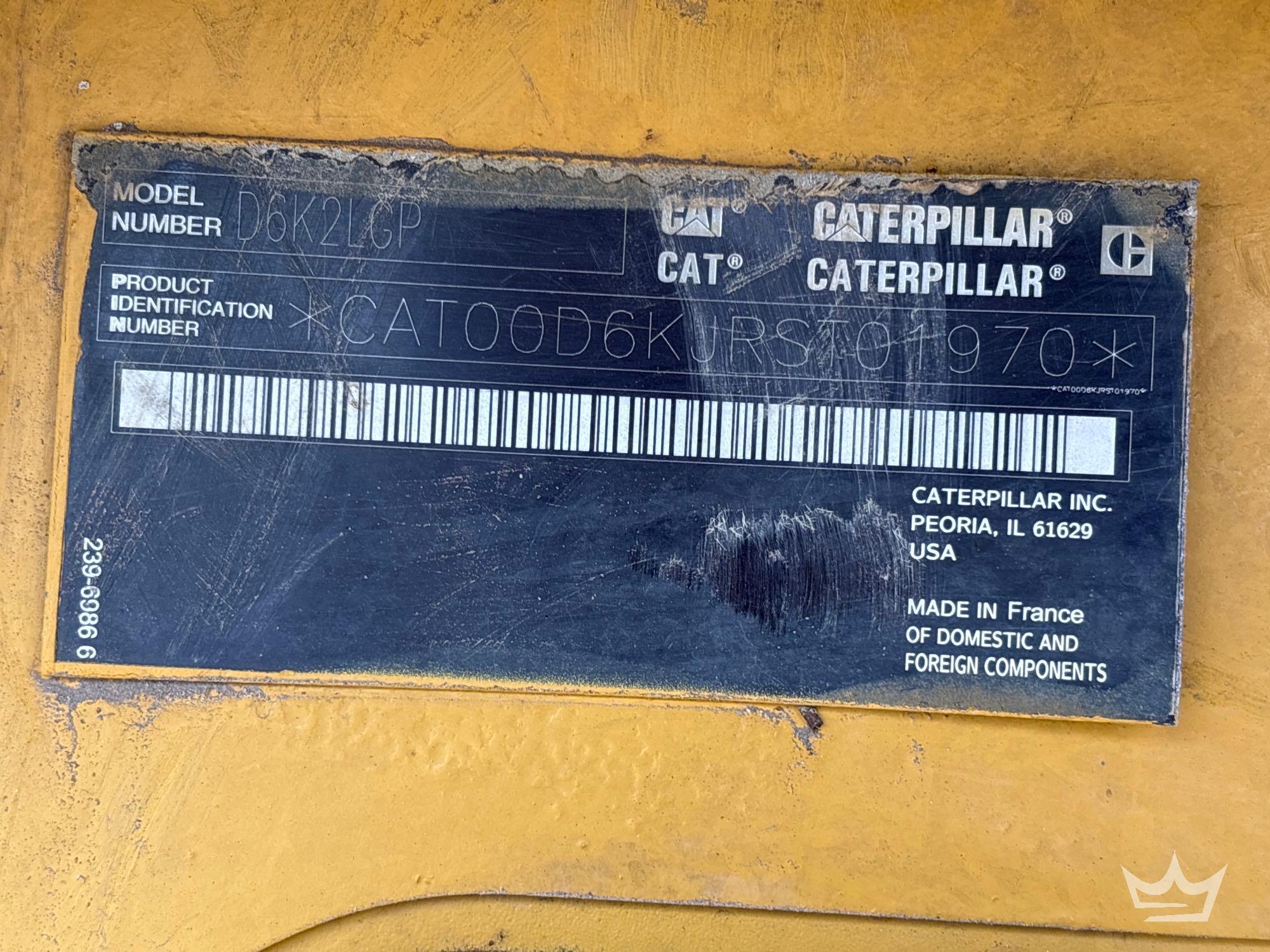 2015 Caterpillar D6K2LGP