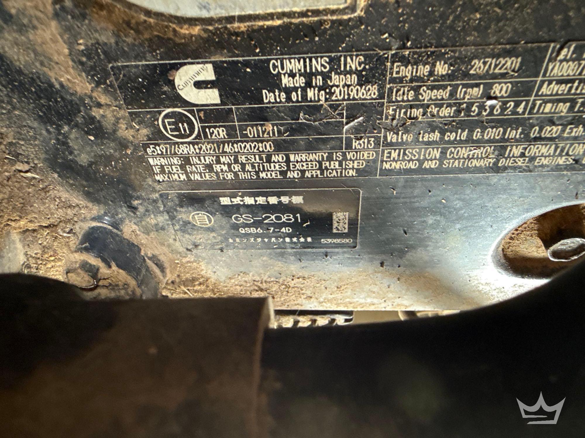 2021 Hitachi ZW180