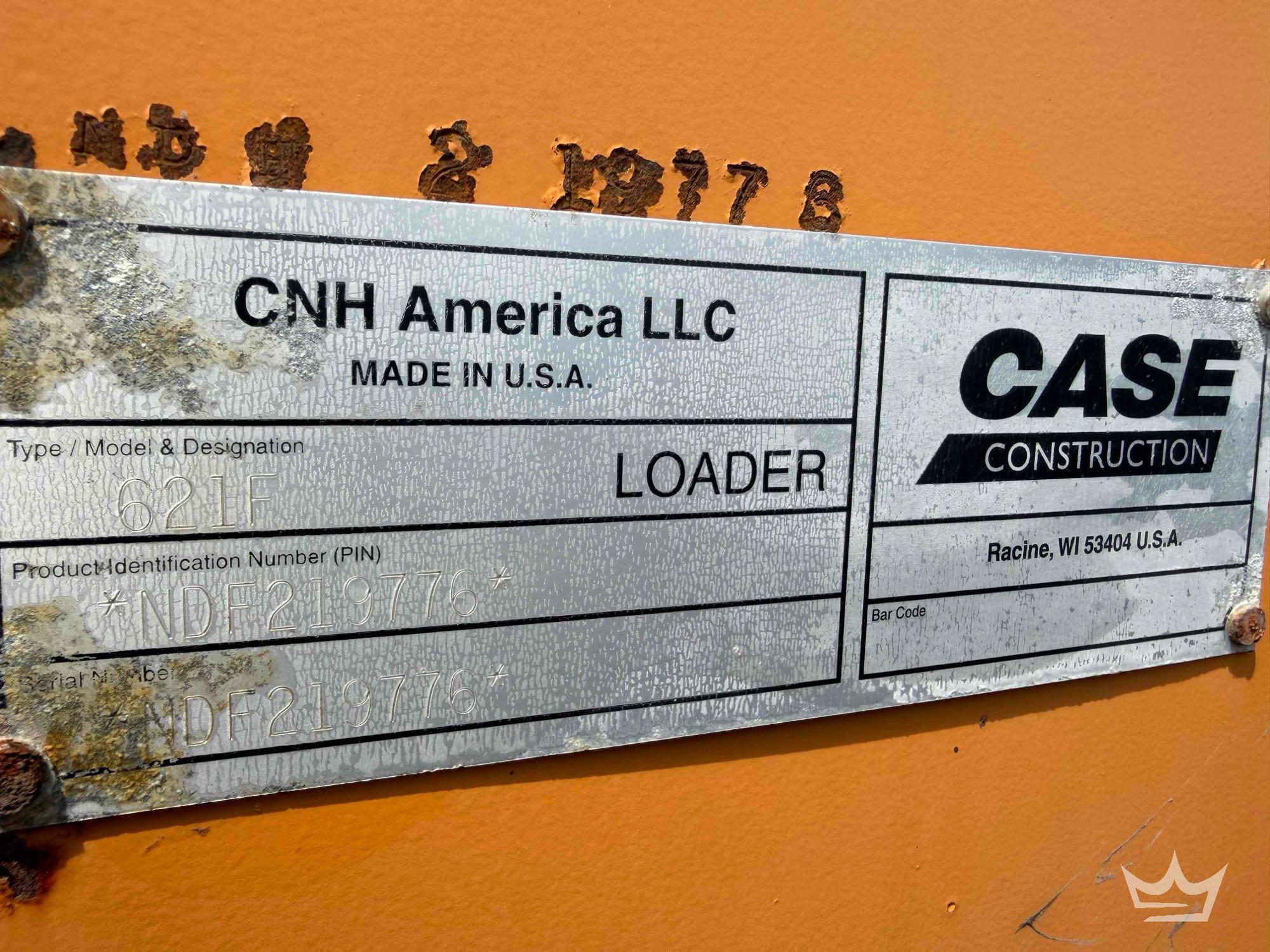 2013 Case 621F