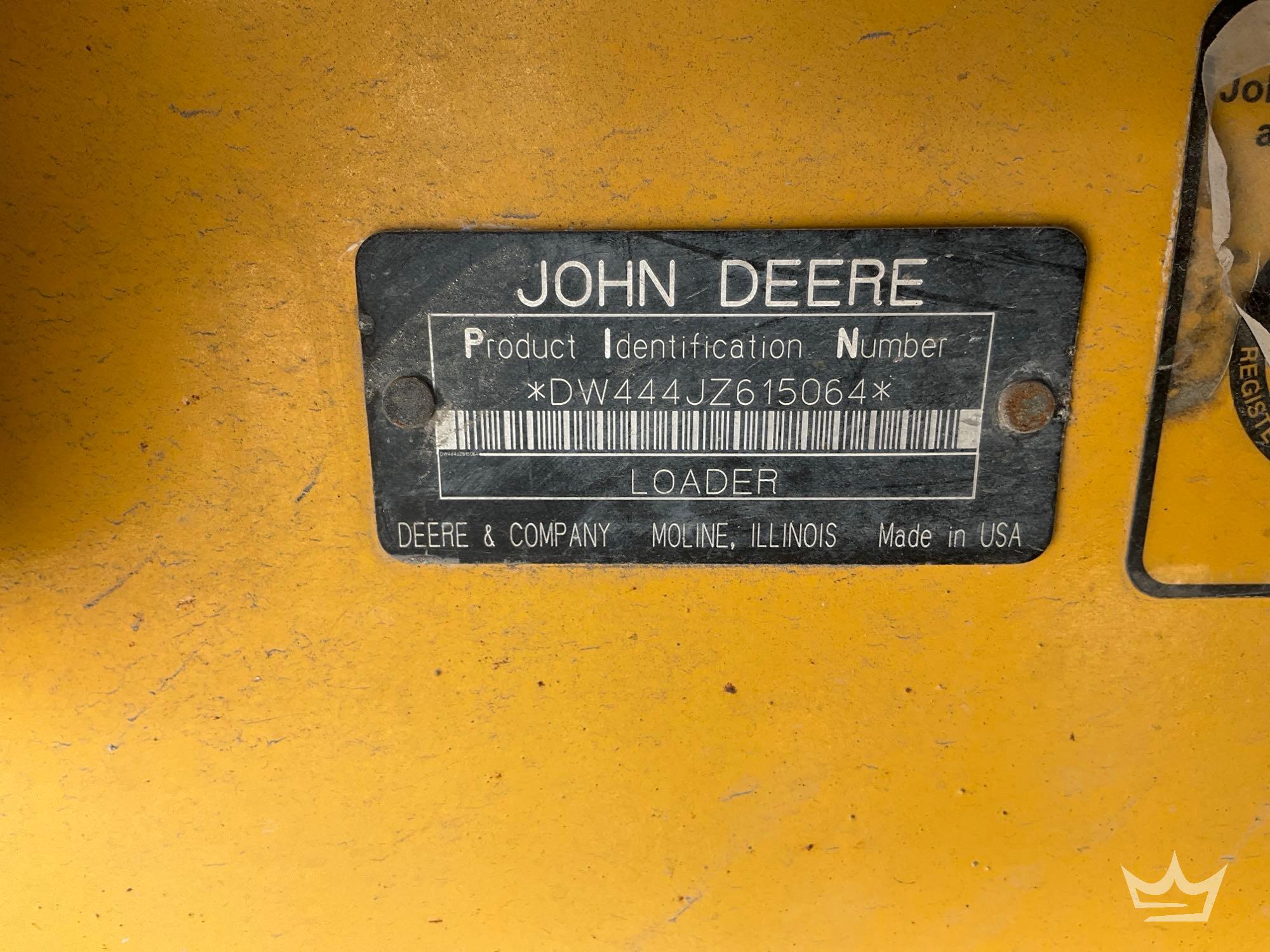 2007 John Deere 444J