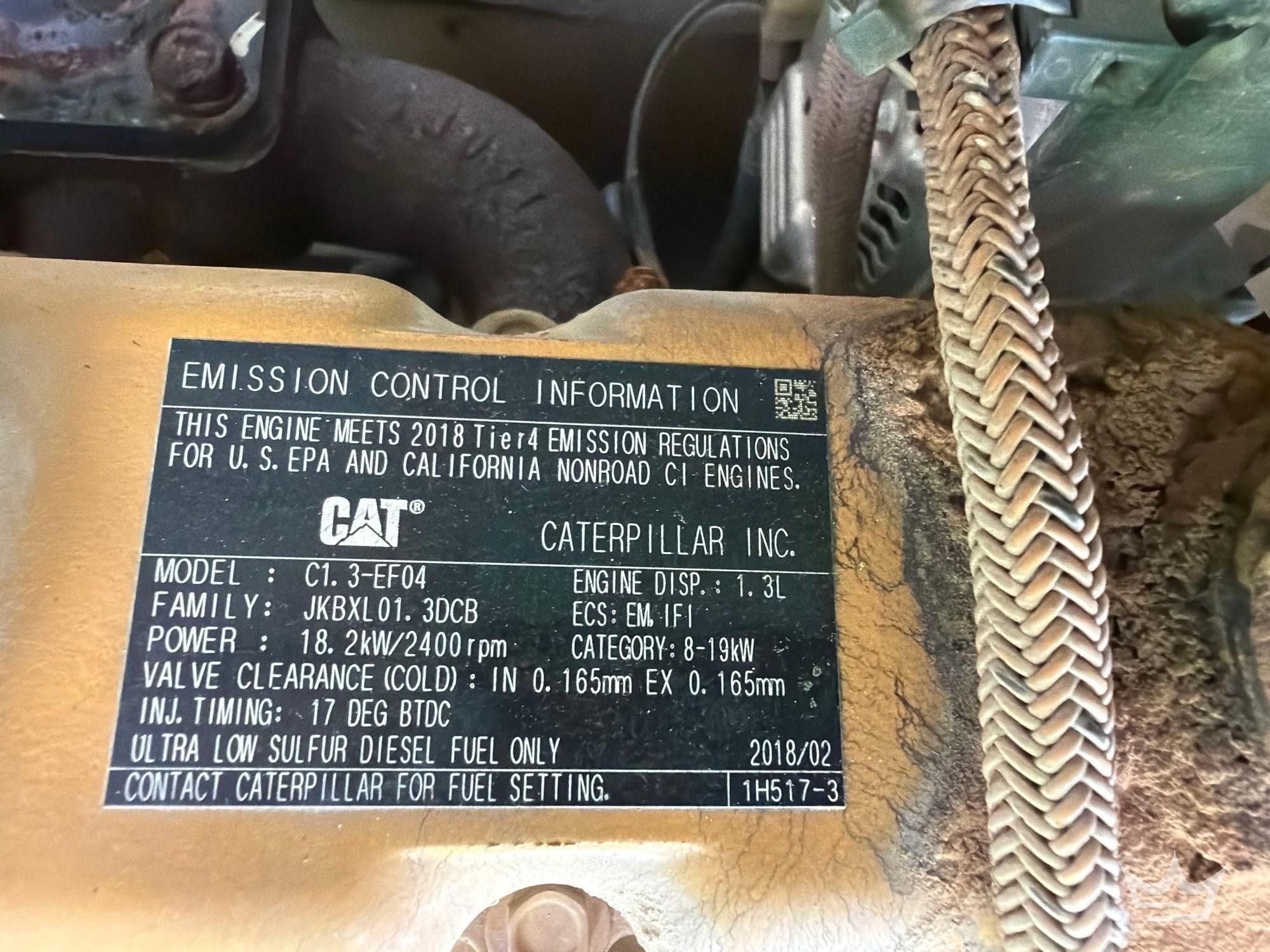 2018 Caterpillar 303ECR