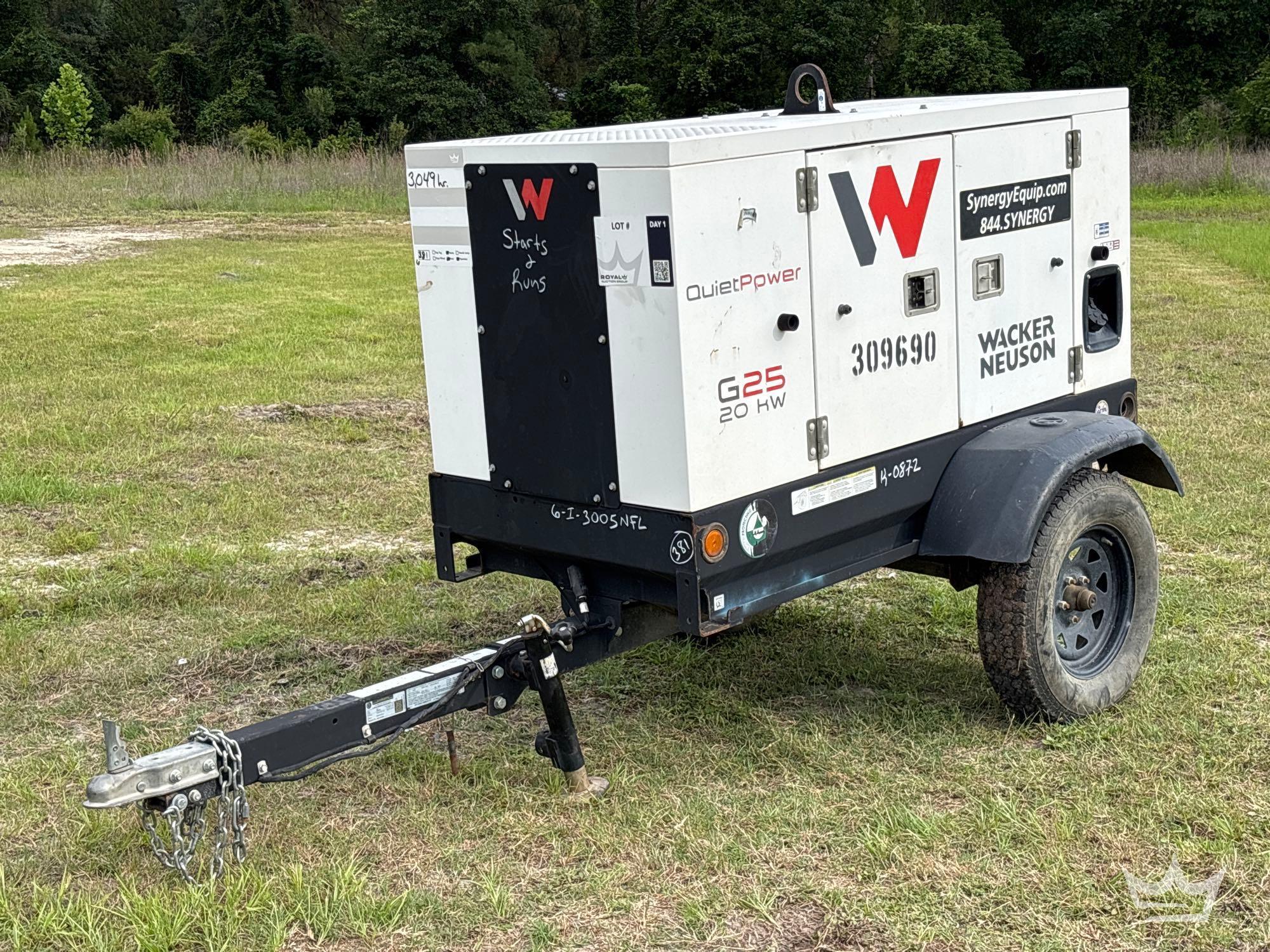 Photo of a 2021 Wacker Neuson G25 