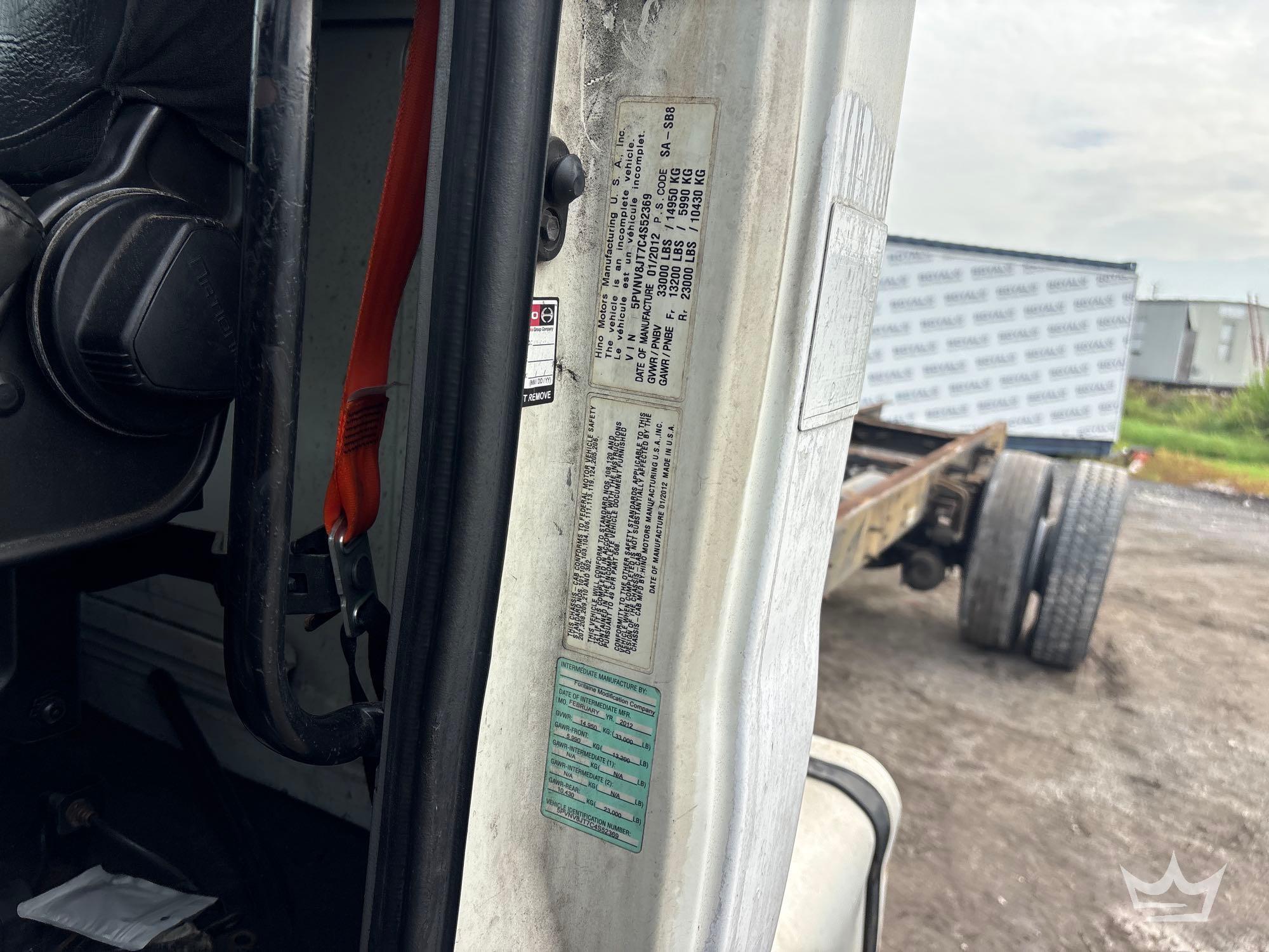 2012 Hino 338
