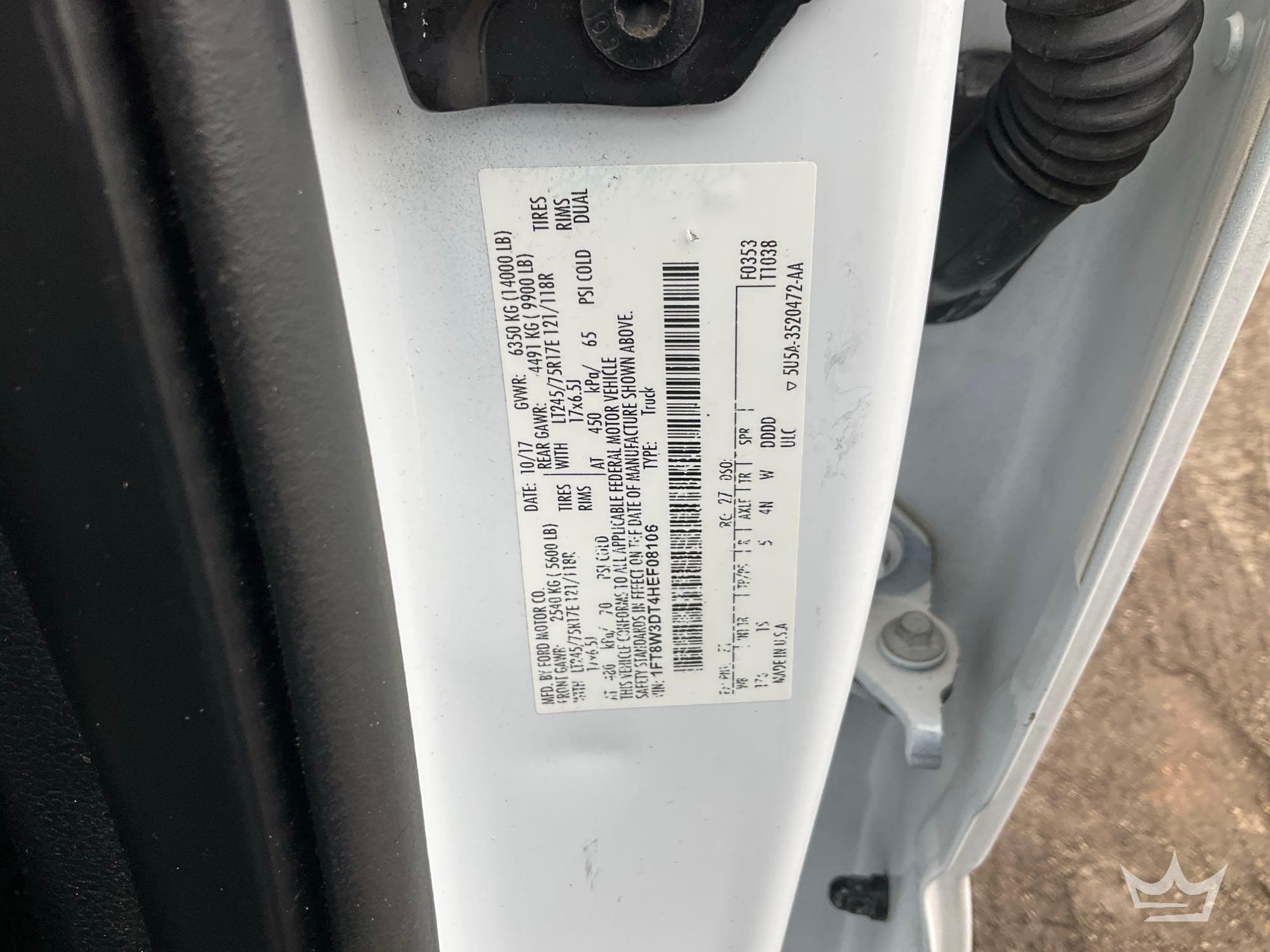 2017 Ford F350 4x4