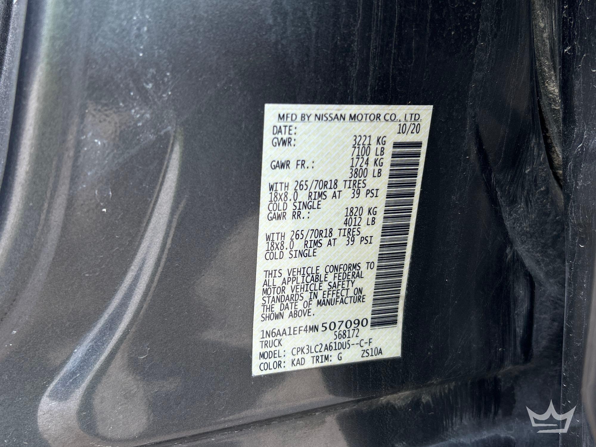2021 Nissan Titan