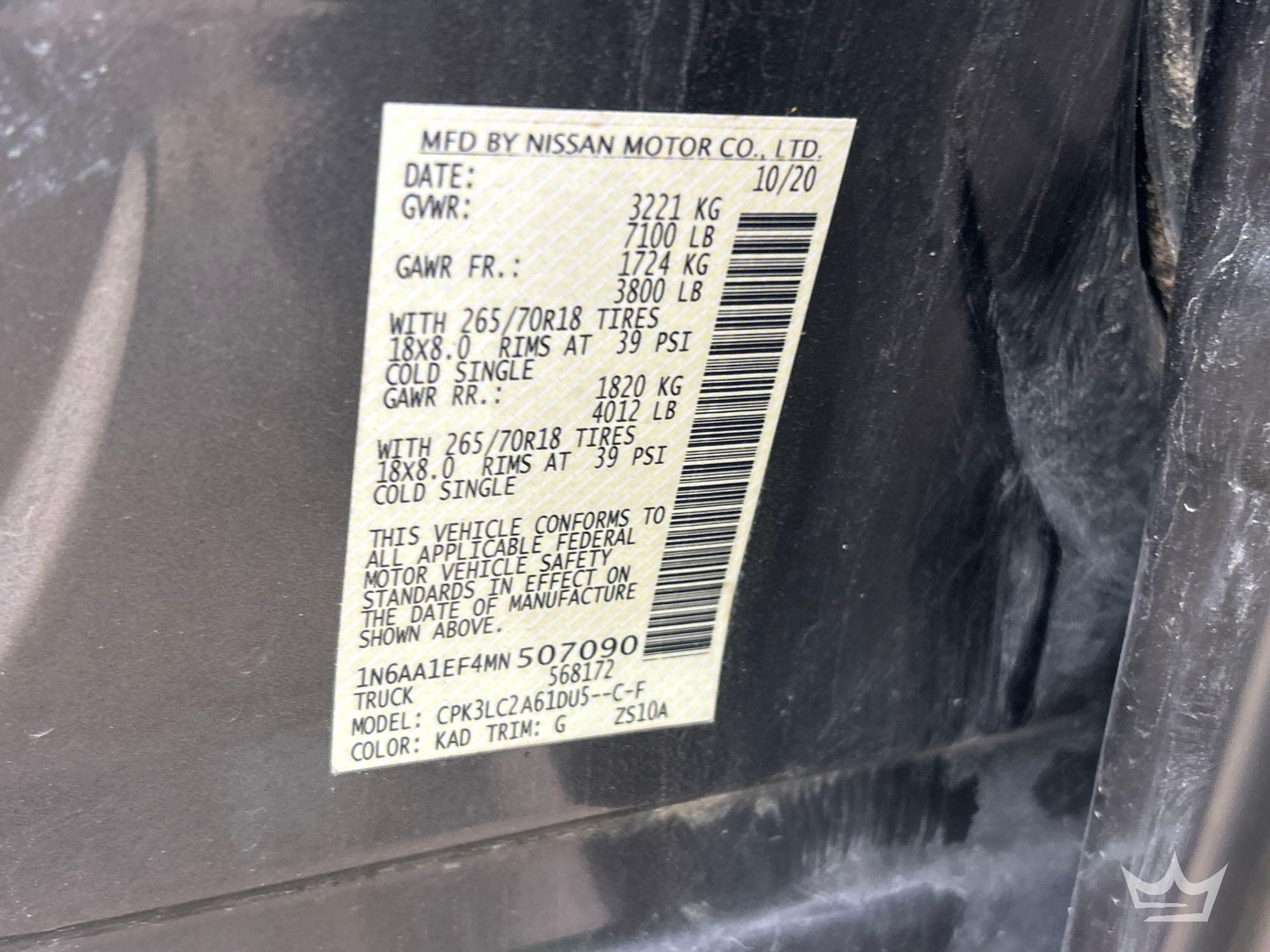 2021 Nissan Titan
