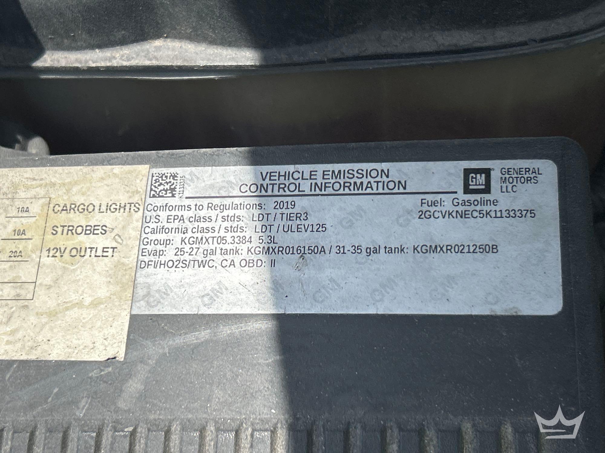 2019 Chevrolet Silverado 1500