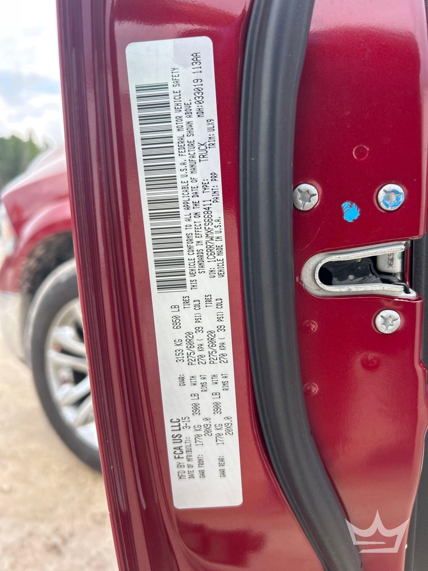 2015 Ram 1500