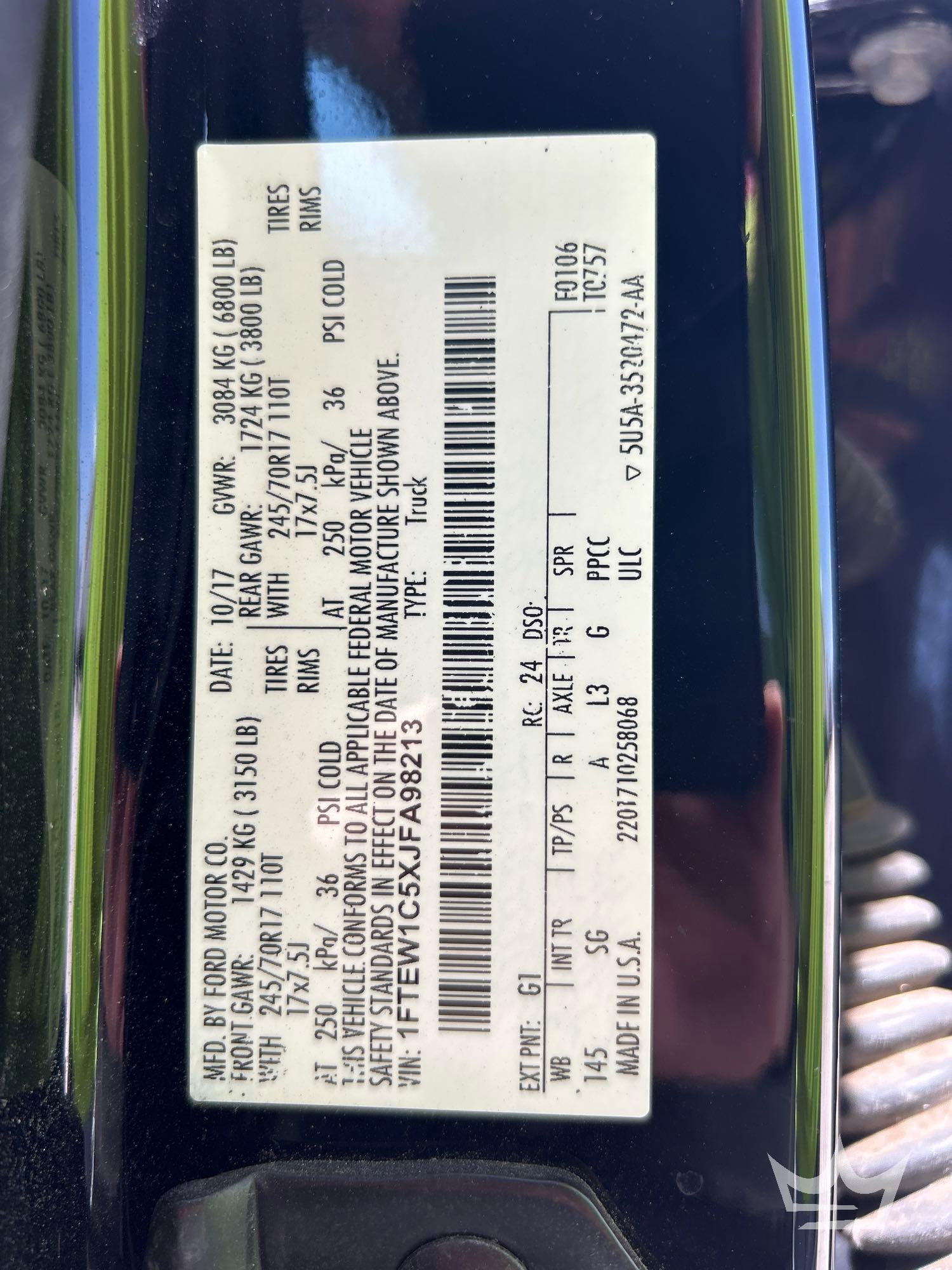 2018 Ford F-150