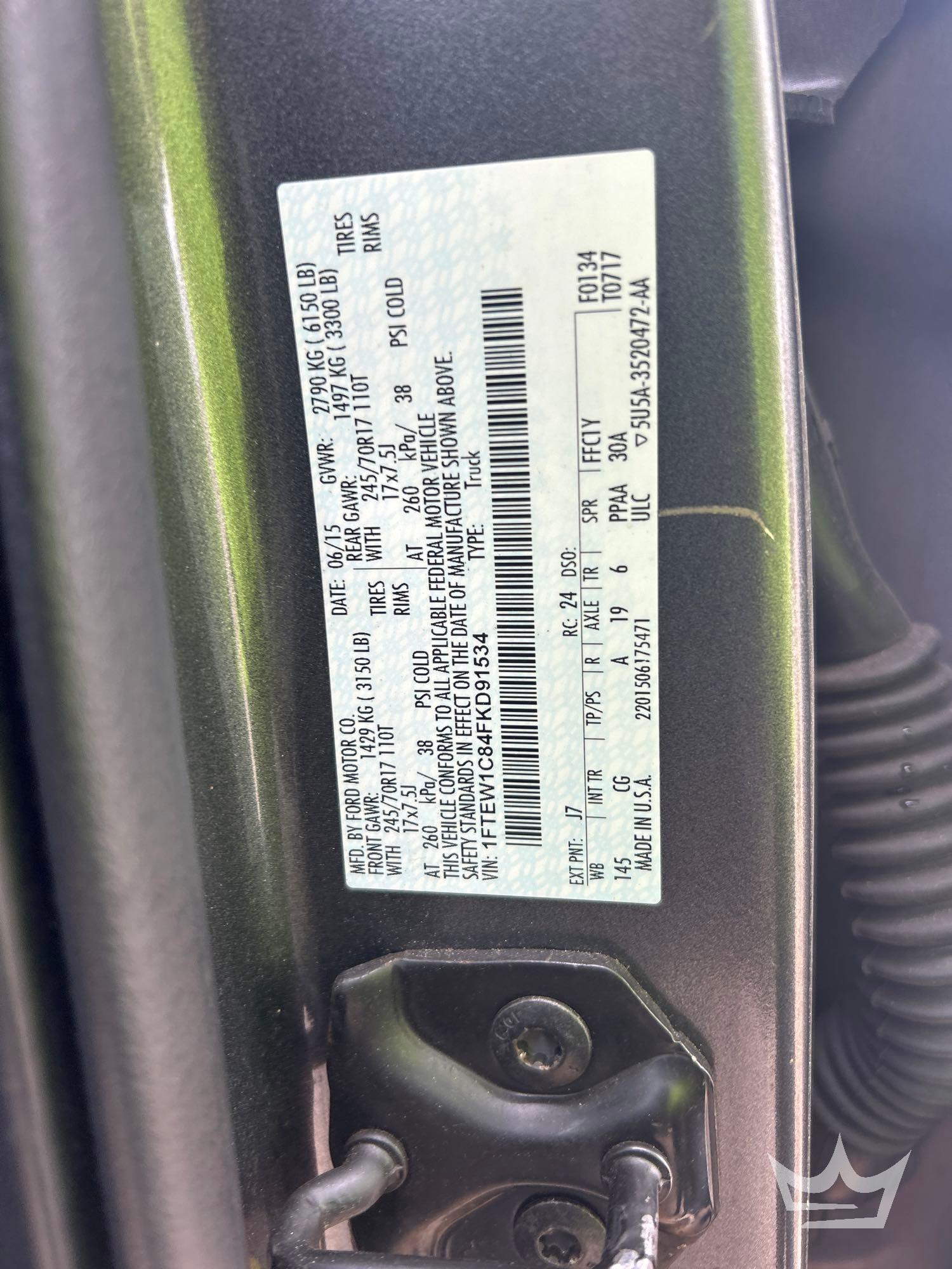2015 Ford F-150