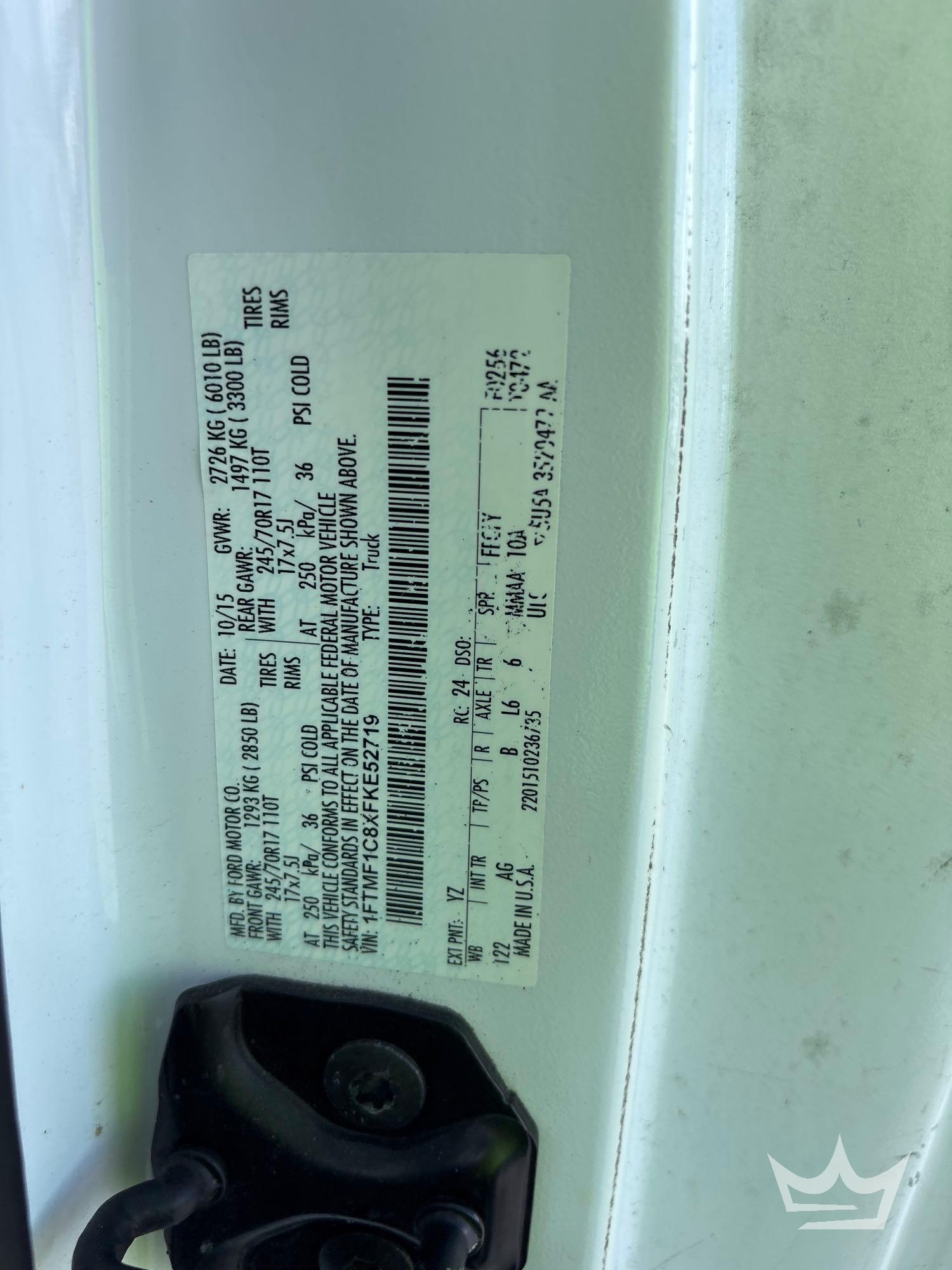 2015 Ford F-150