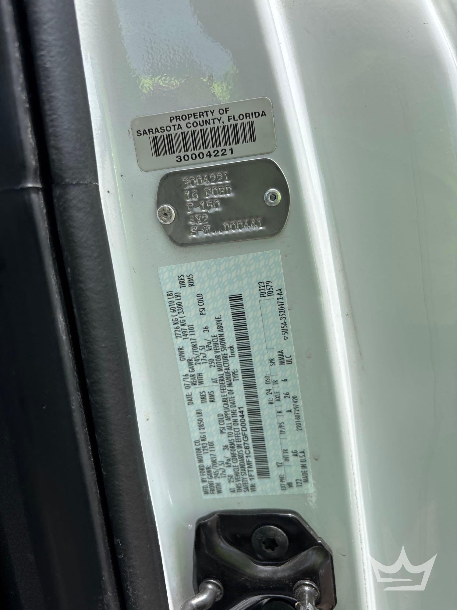 2016 Ford F-150
