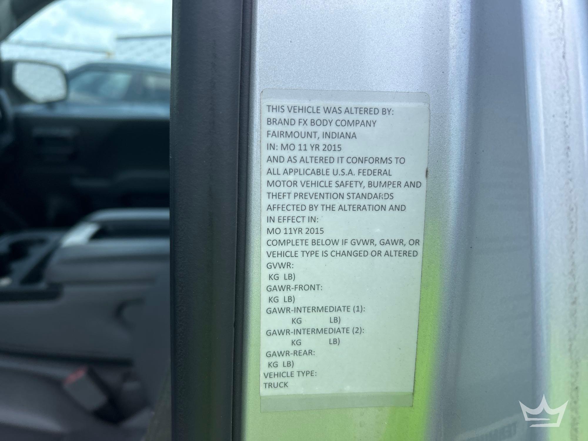 2015 Chevrolet Silverado 1500