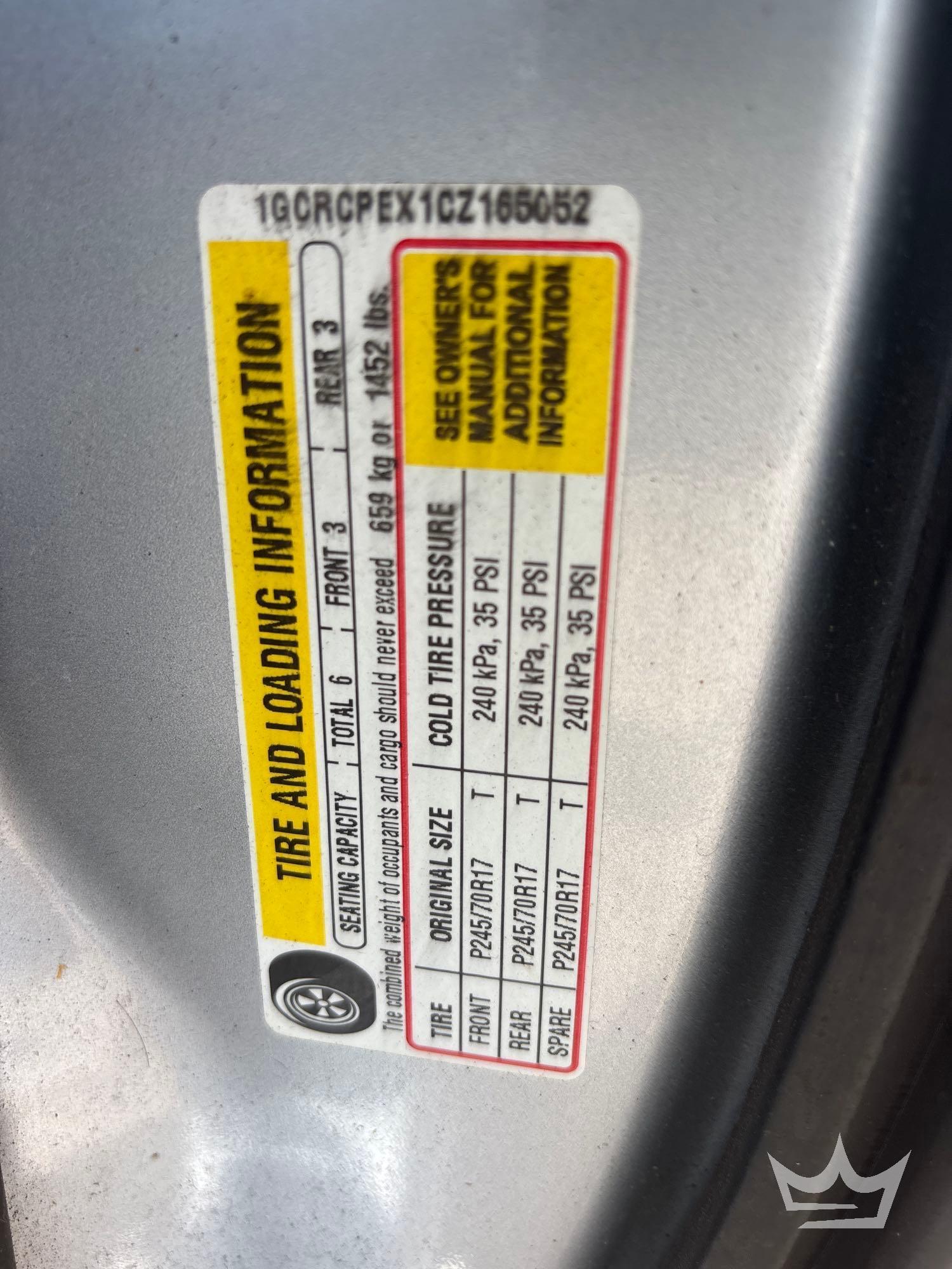 2012 Chevrolet Silverado 1500