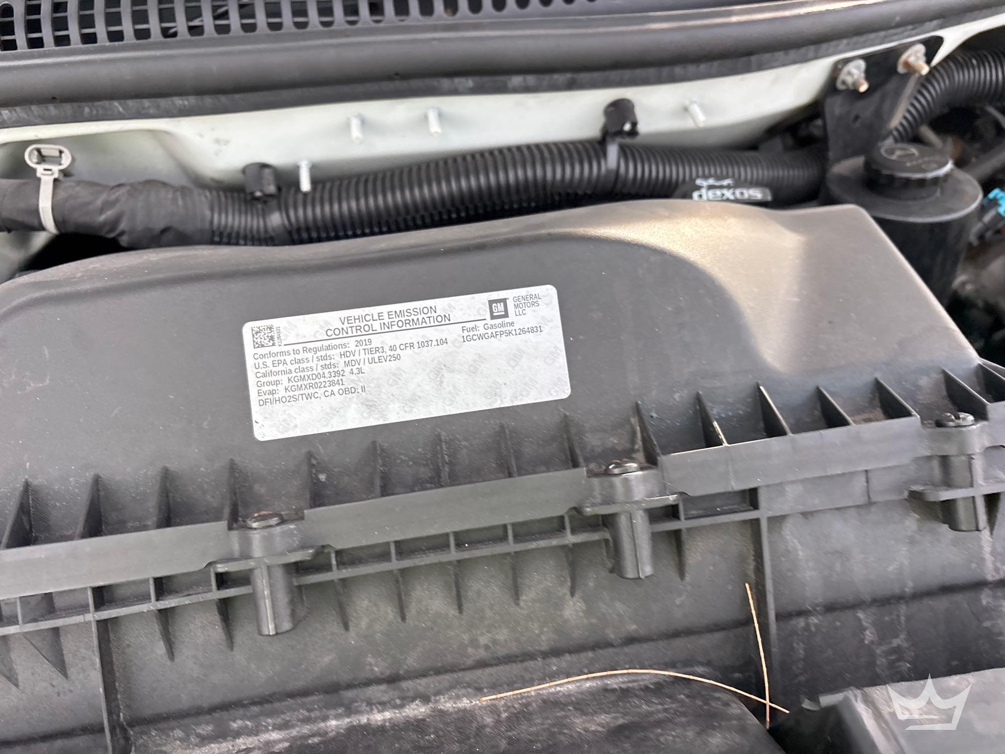 2019 Chevrolet EXPRESS 2500