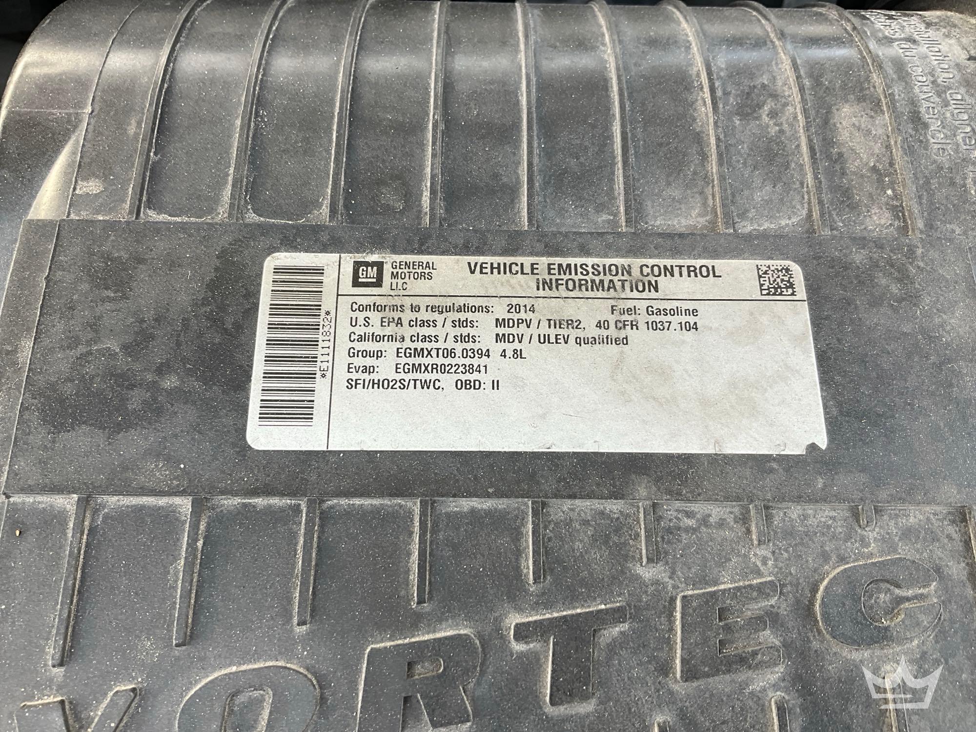 2014 Chevrolet EXPRESS 2500