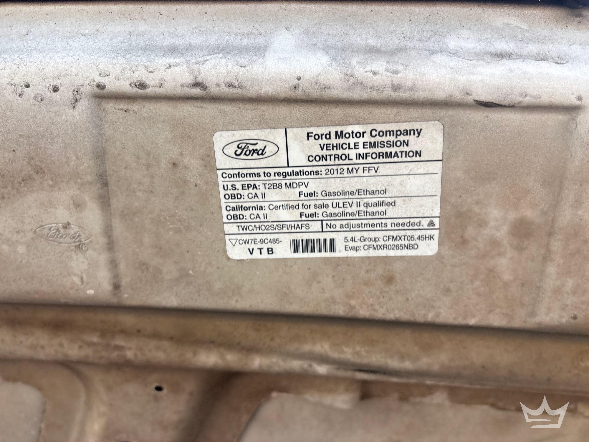 2012 Ford E-250