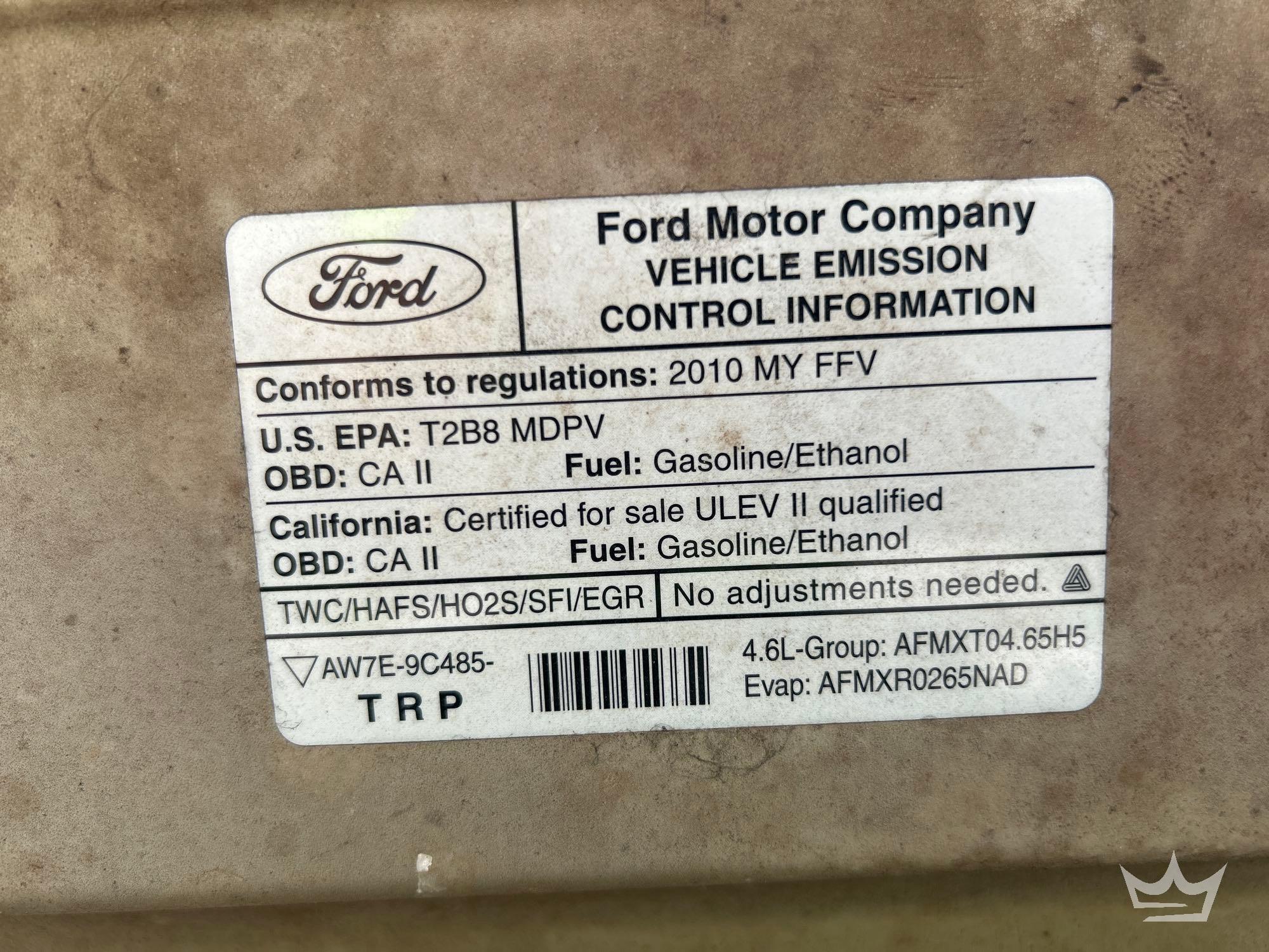 2010 Ford E-250